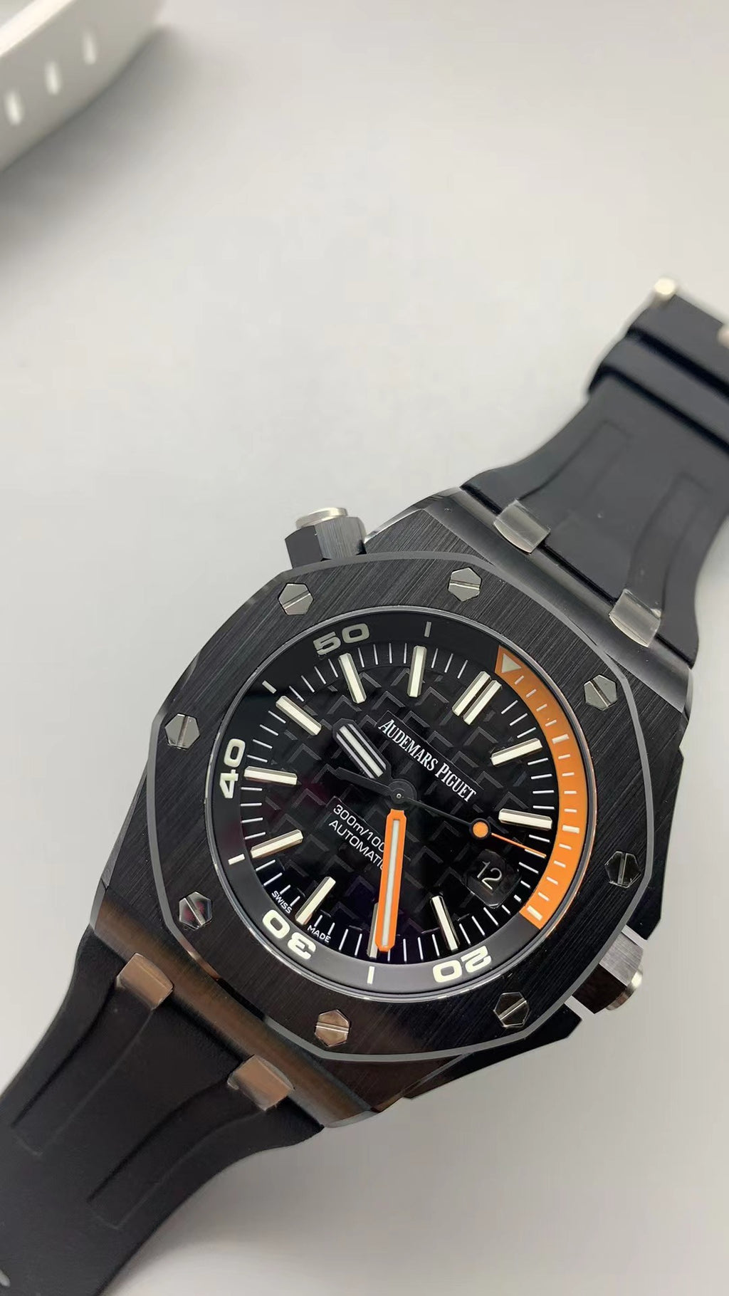 Audemars Piguet Royal Oak Offshore Diver 15707CE | 42MM | Black Ceramic Case | Black Dial | Automatic Movement Cal.3120