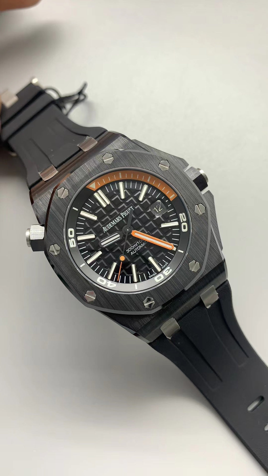 Audemars Piguet Royal Oak Offshore Diver 15707CE | 42MM | Black Ceramic Case | Black Dial | Automatic Movement Cal.3120
