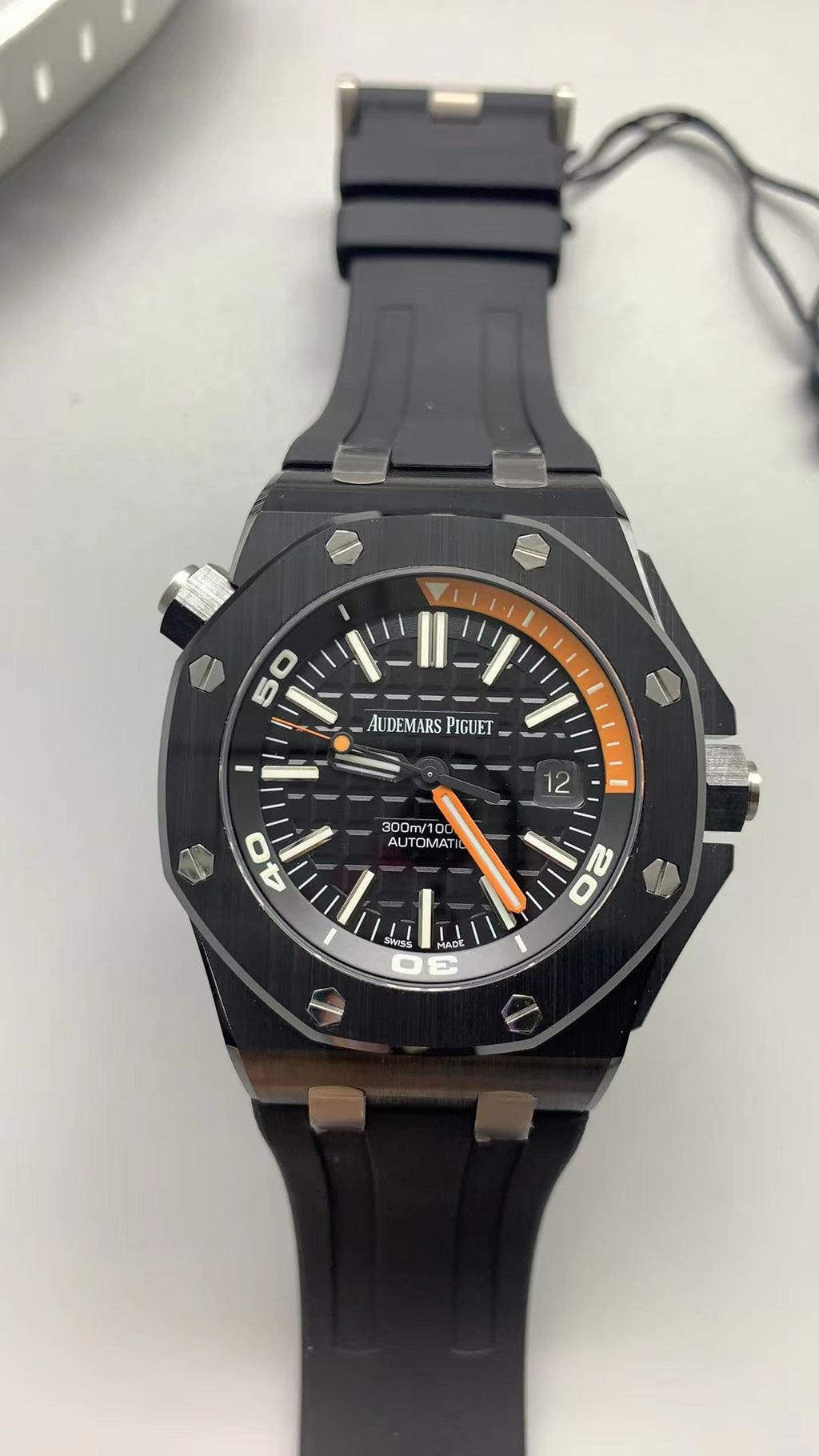 Audemars Piguet Royal Oak Offshore Diver 15707CE | 42MM | Black Ceramic Case | Black Dial | Automatic Movement Cal.3120