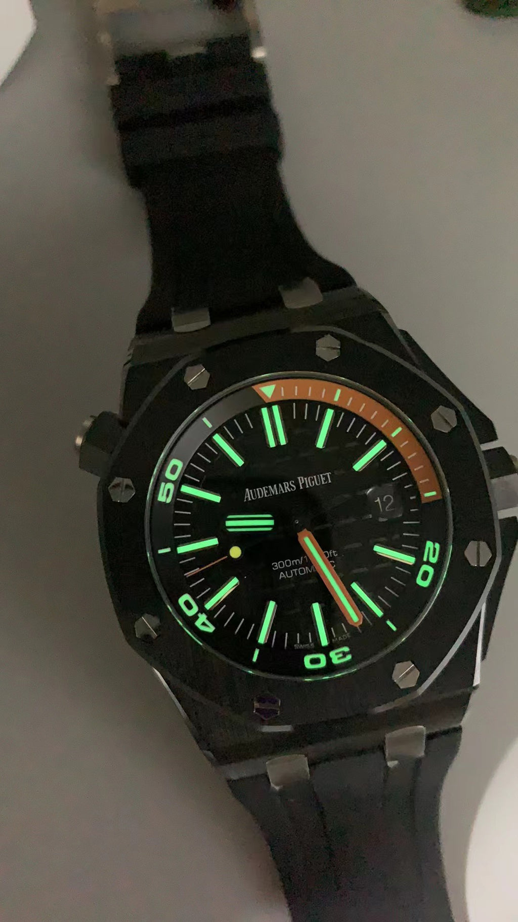 Audemars Piguet Royal Oak Offshore Diver 15707CE | 42MM | Black Ceramic Case | Black Dial | Automatic Movement Cal.3120