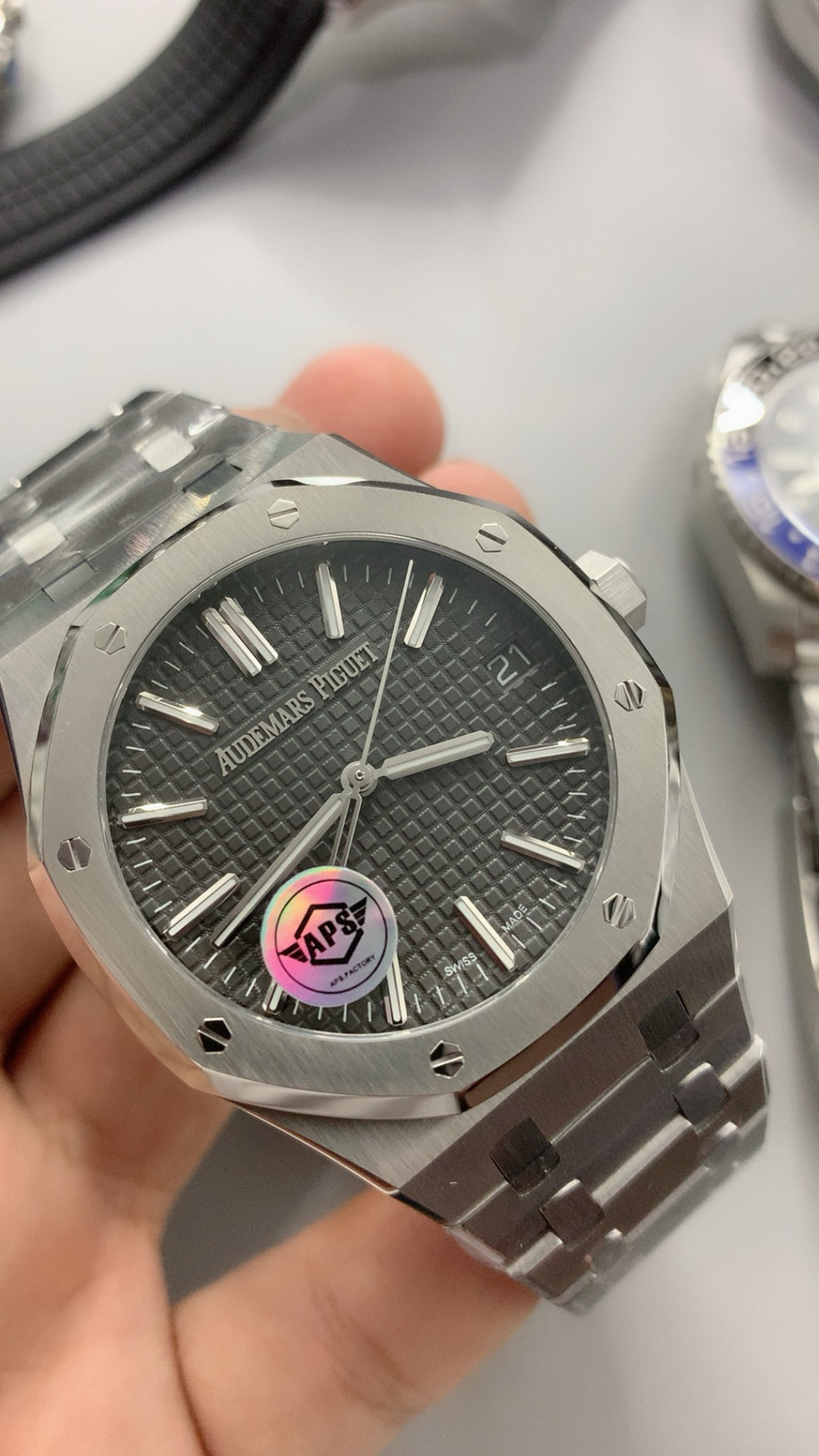 Audemars Piguet Royal Oak 15510ST | 41MM | ตัวเรือนสแตนเลสสตีล | หน้าปัดสีเทา | กลไกอัตโนมัติ Cal.4302