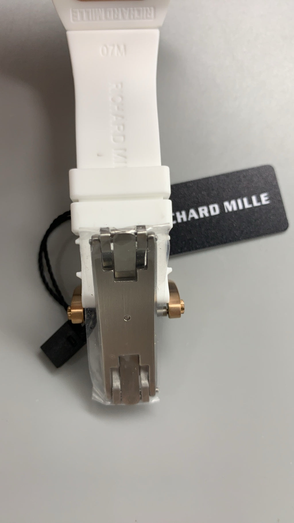 Richard Mille RM07-01 Marshmallow | 31MM | ตัวเรือนเซรามิกสีขาว | หน้าปัดศิลปะเคลือบสีพาสเทล (Marshmallow) | กลไกอัตโนมัติ CRMA2