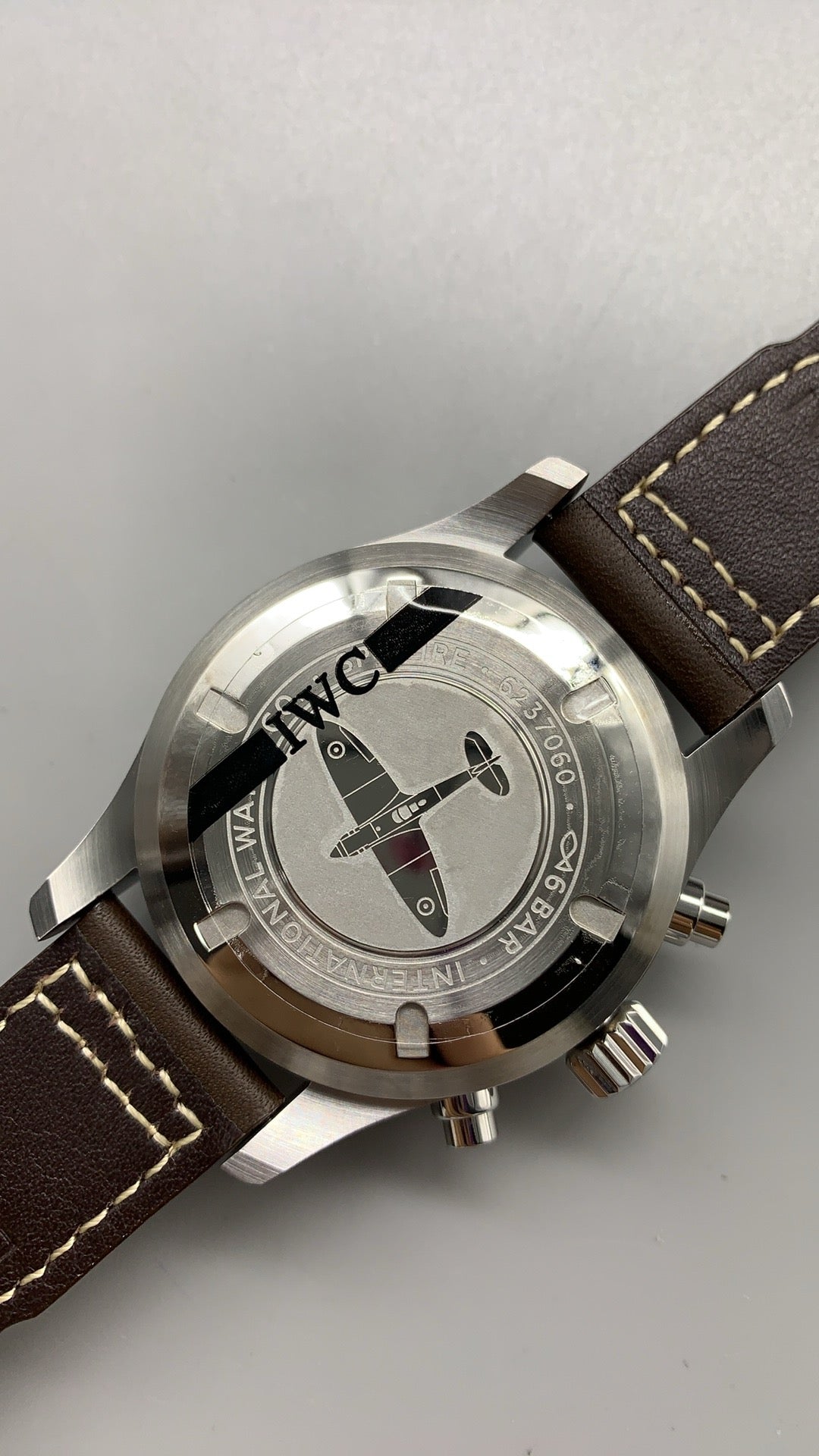 IWC Pilot’s Chronograph | 41MM | หน้าปัดสีดำ | สายหนังสีน้ำตาล