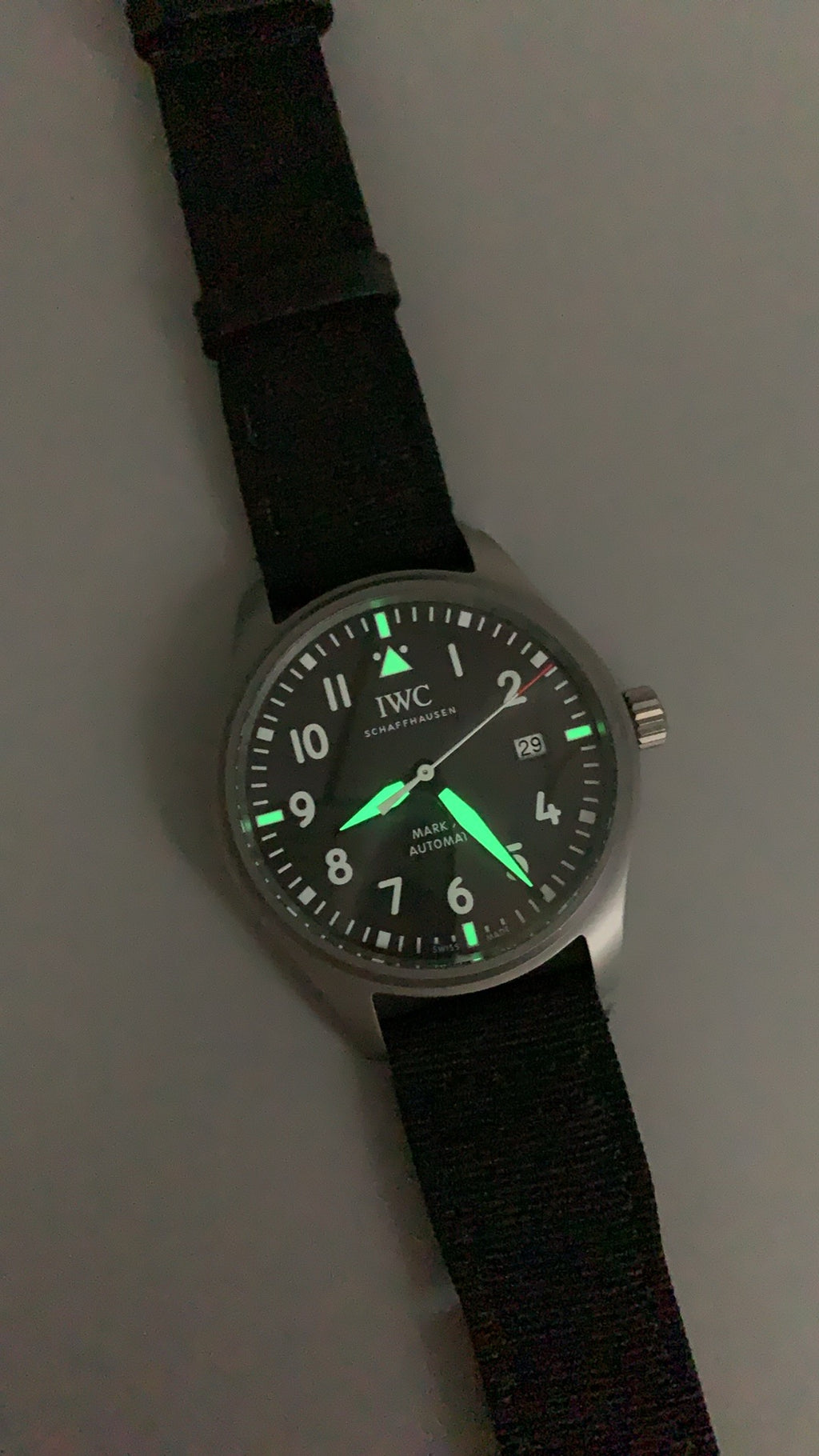 IWC Mark XX | 40MM | ตัวเรือนไทเทเนียม | น้ำหนักเบา แข็งแรง