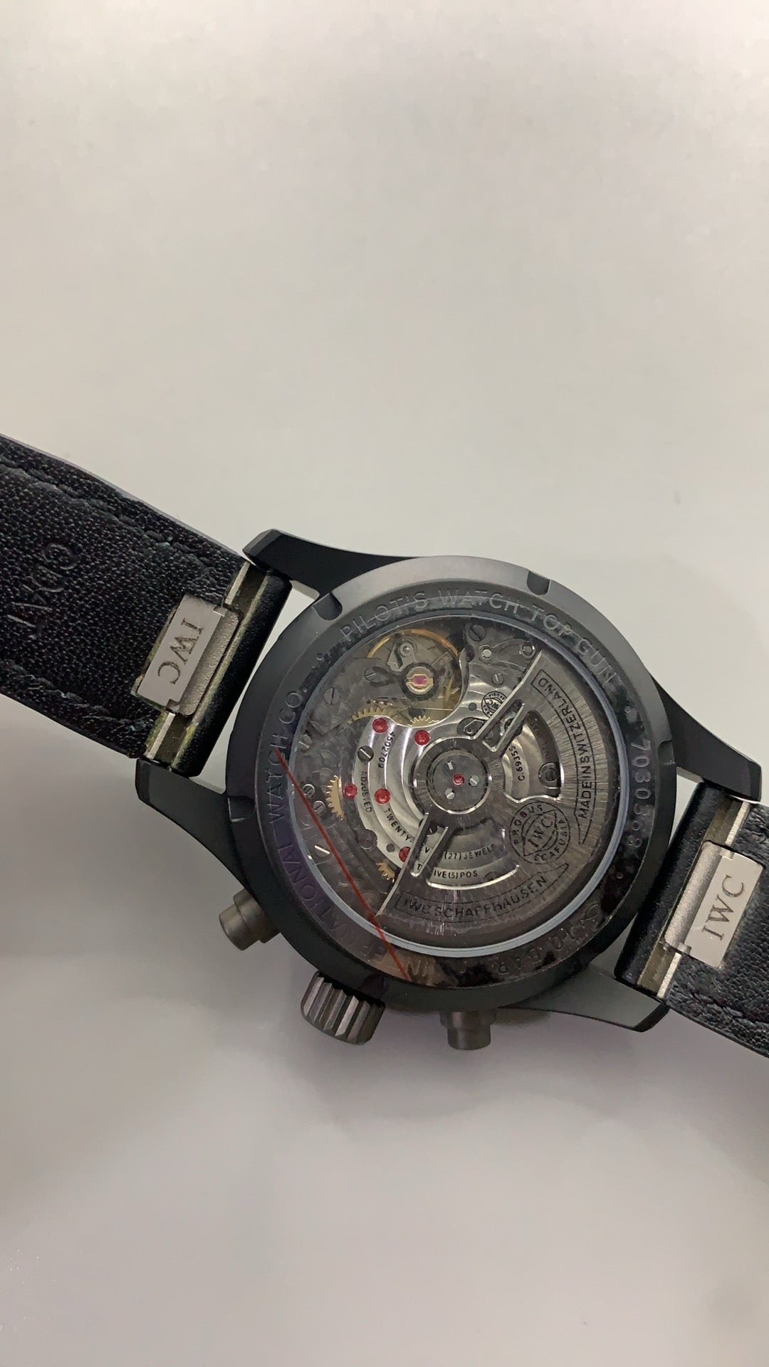 IWC Pilot’s Watch | 41MM | นาฬิกานักบินสุดคลาสสิก | หน้าปัดสีน้ำเงิน | สายหนัง