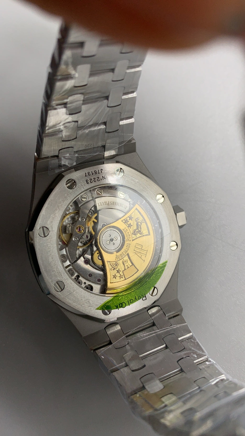 Audemars Piguet Royal Oak 15450ST | 37MM | ตัวเรือนสแตนเลสสตีล | หน้าปัดสีคลาสสิก | กลไกอัตโนมัติ Cal.3120