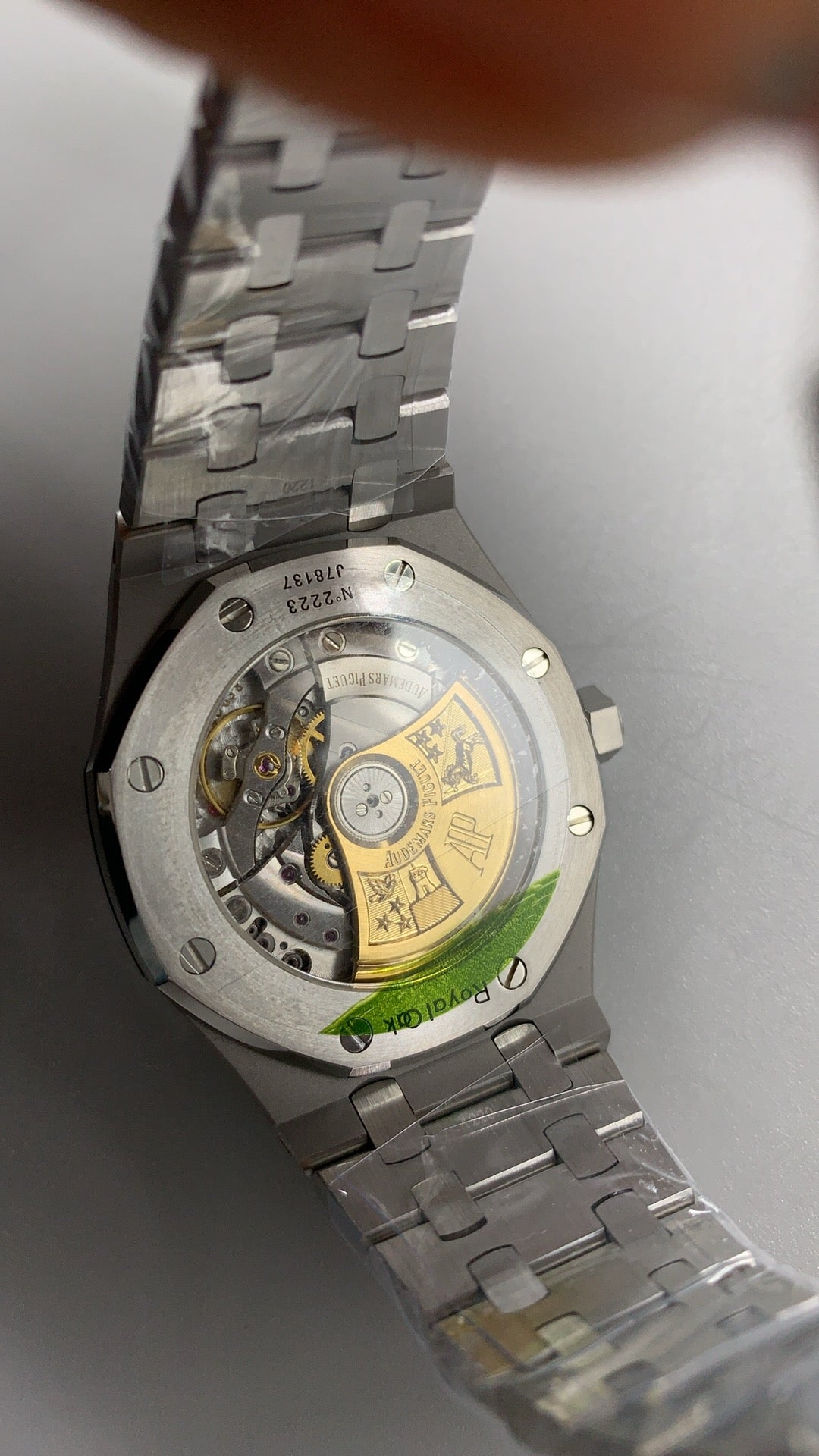 Audemars Piguet Royal Oak 15450ST | 37MM | ตัวเรือนสแตนเลสสตีล | หน้าปัดสีคลาสสิก | กลไกอัตโนมัติ Cal.3120