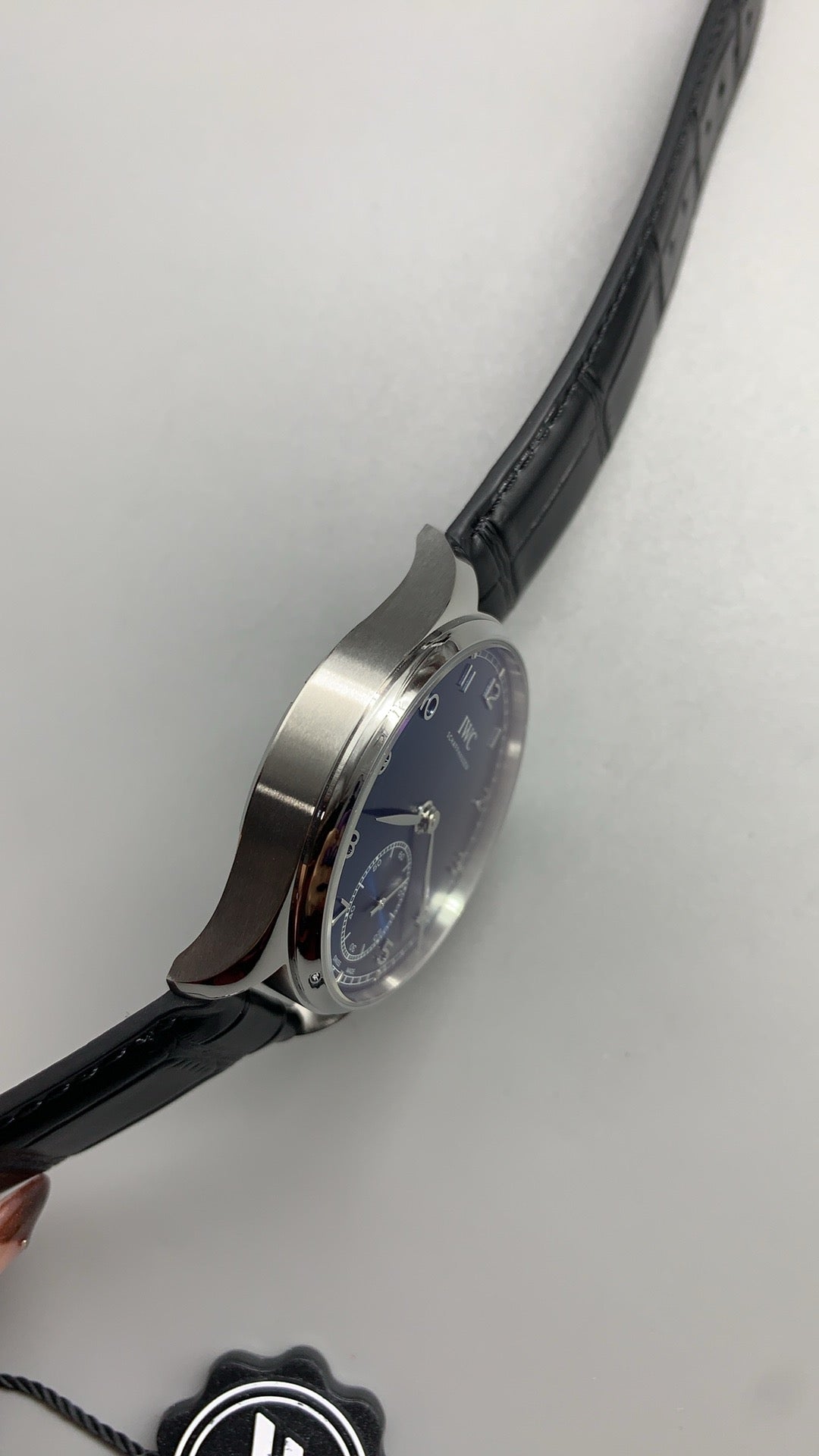 IWC Portugieser Automatic 7 Days | 42.3MM | หน้าปัดสีน้ำเงิน | สายหนังจระเข้ | กลไกอัตโนมัติ