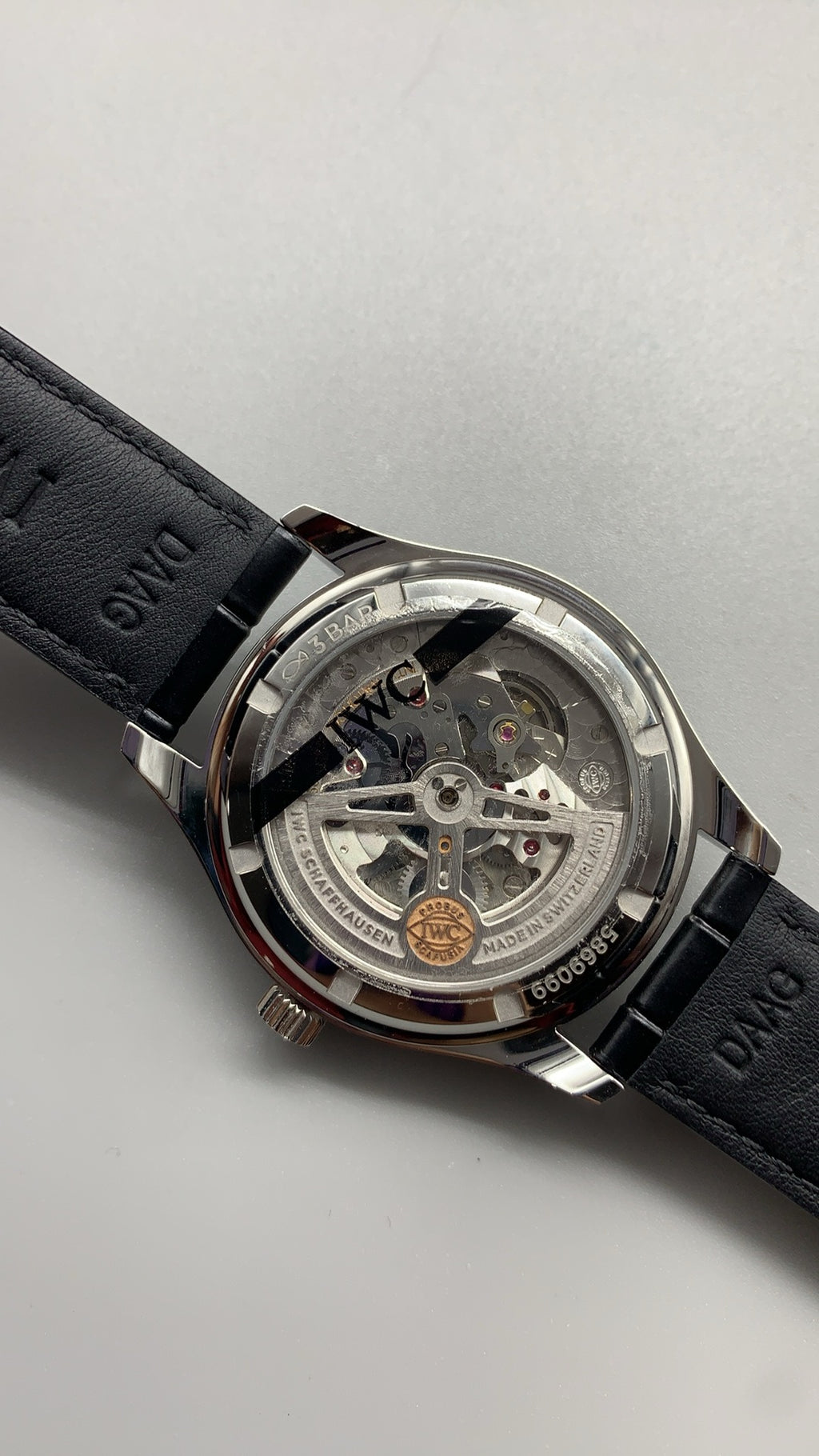 IWC Portugieser Automatic 7 Days | 42.3MM | หน้าปัดสีน้ำเงิน | สายหนังจระเข้ | กลไกอัตโนมัติ