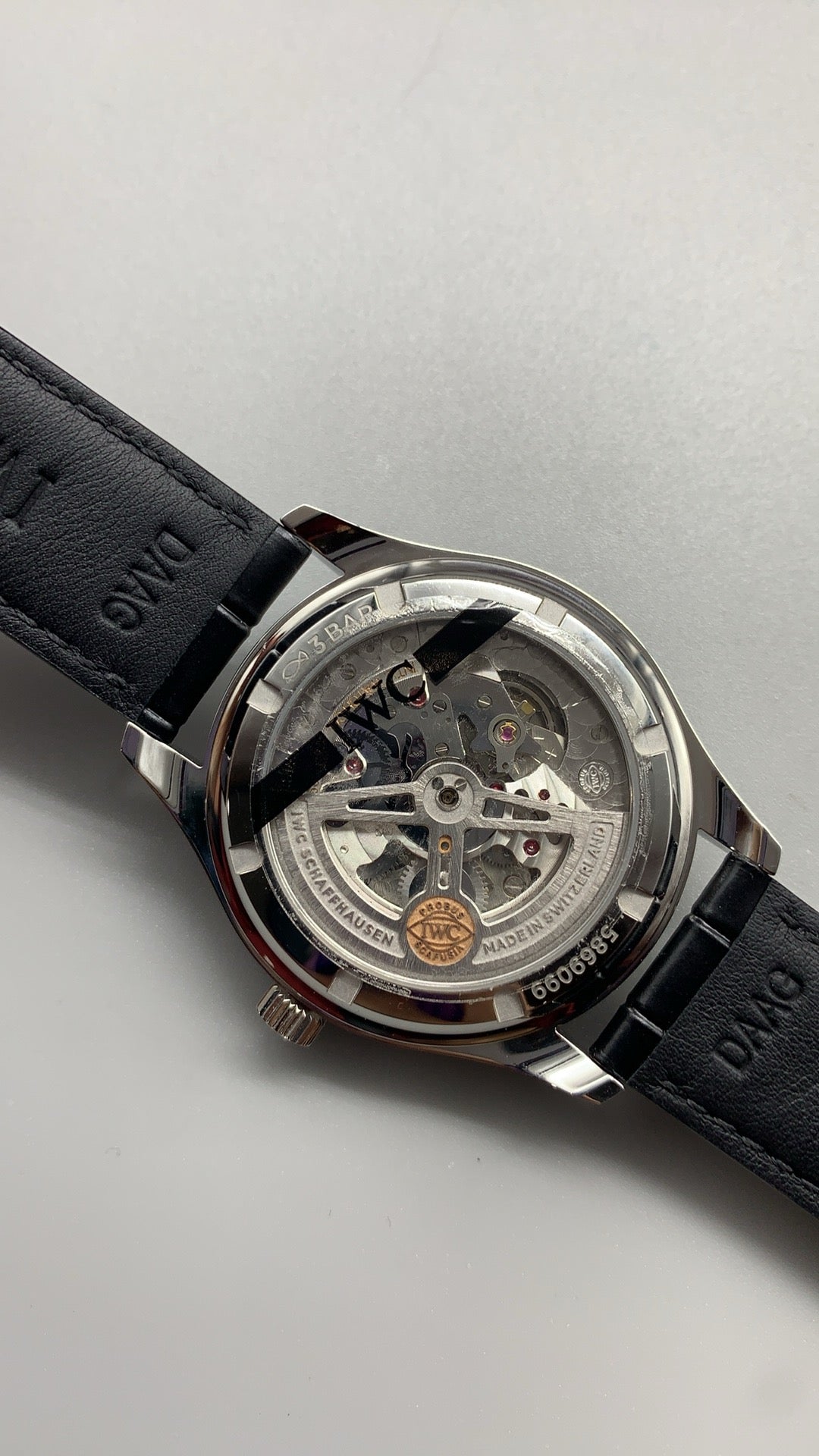 IWC Portugieser Automatic 7 Days | 42.3MM | หน้าปัดสีน้ำเงิน | สายหนังจระเข้ | กลไกอัตโนมัติ