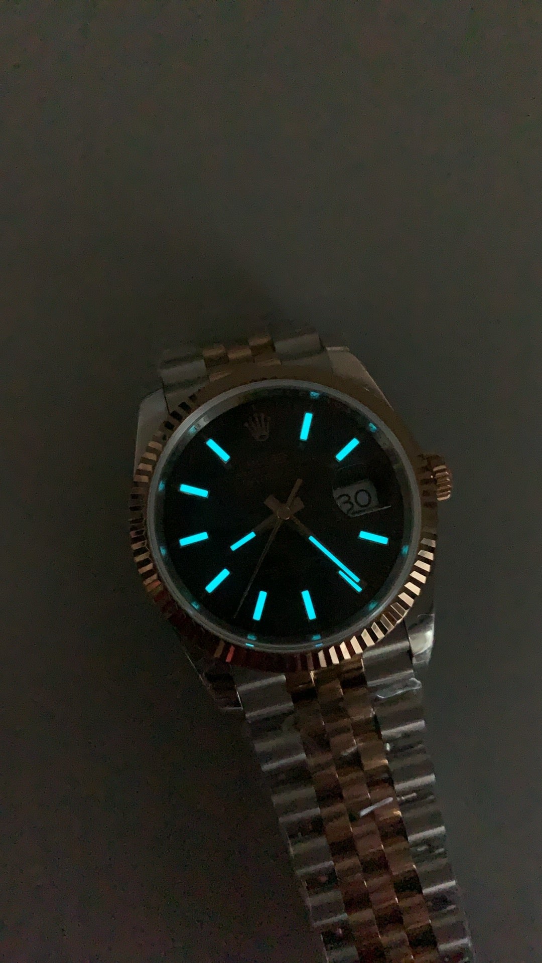 Rolex Datejust 36MM | หน้าปัดสีน้ำตาล | ตัวเรือนสแตนเลสสลับเคลือบสีโรสโกลด์ PVD | กลไกอัตโนมัติ Cal.3235