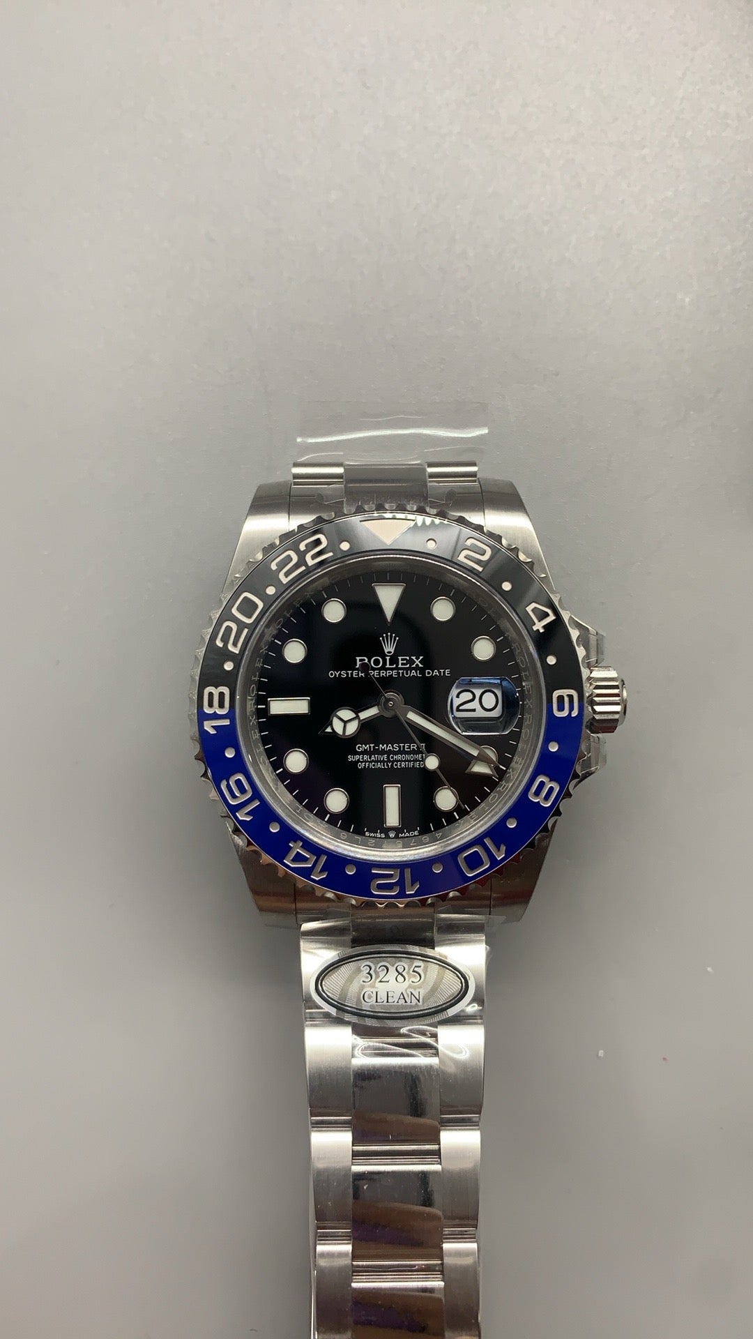 Rolex GMT-Master II 40MM | ฟังก์ชัน GMT 2 โซนเวลา | กลไกอัตโนมัติ Cal.3285