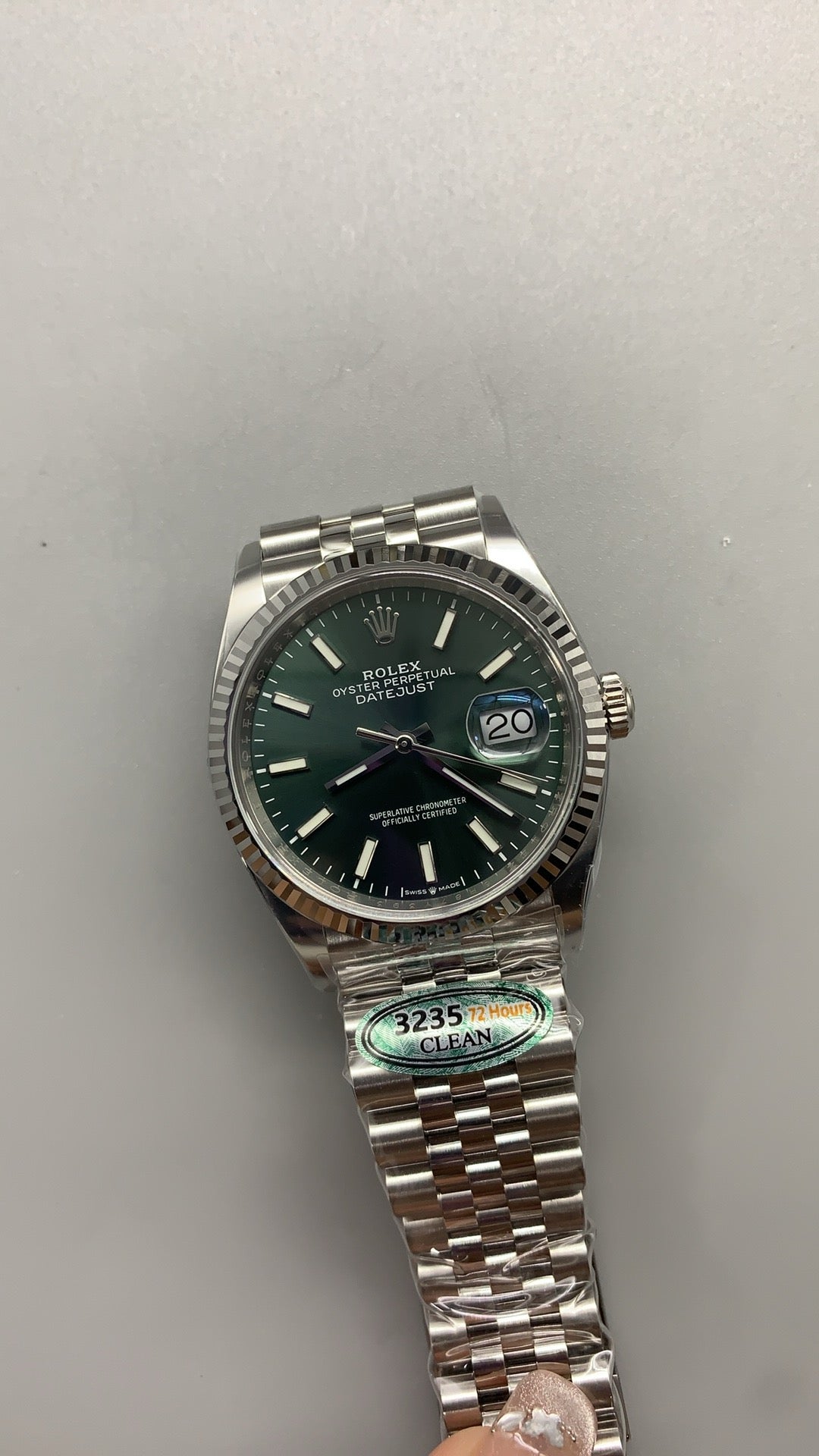 Rolex Datejust 36MM | หน้าปัดสีเขียว | กลไกอัตโนมัติ Cal.3235