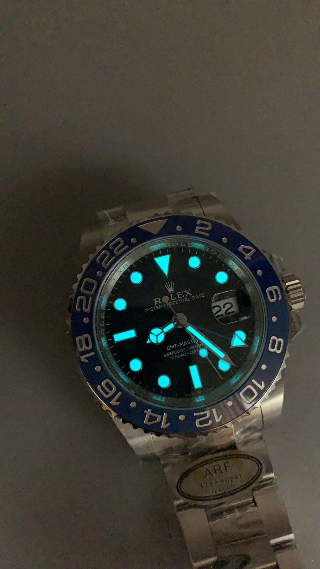 Rolex GMT-Master II 40MM | ขอบเซรามิกสีน้ำเงิน-แดง (บลูเบอร์รี่) | กลไกอัตโนมัติ Cal.3285