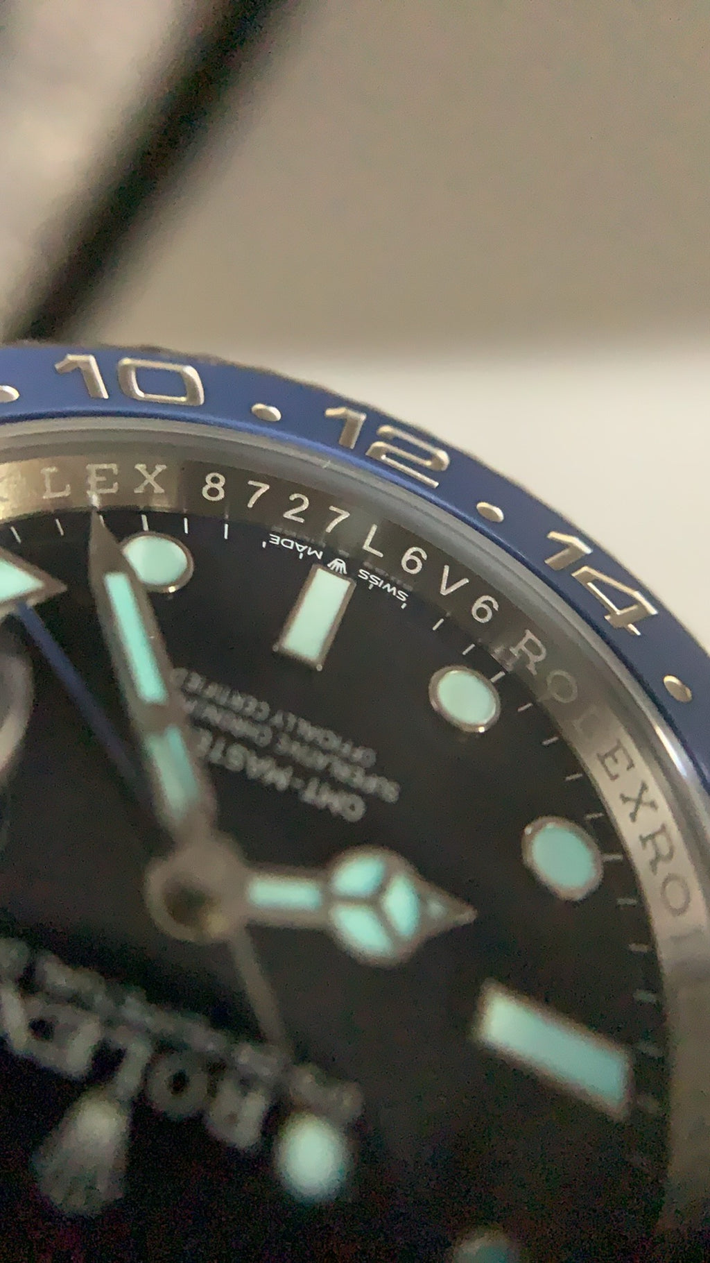 Rolex GMT-Master II 40MM | ขอบเซรามิกสีน้ำเงิน-แดง (บลูเบอร์รี่) | กลไกอัตโนมัติ Cal.3285