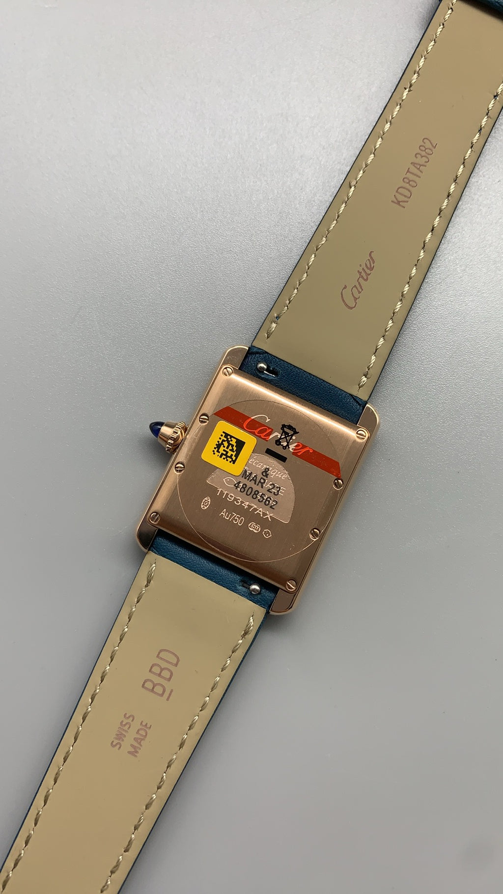 Cartier Tank Must de Cartier | ขนาดกลาง 33×25 มม. | สีโรสโกลด์ | ควอตซ์ (Quartz)