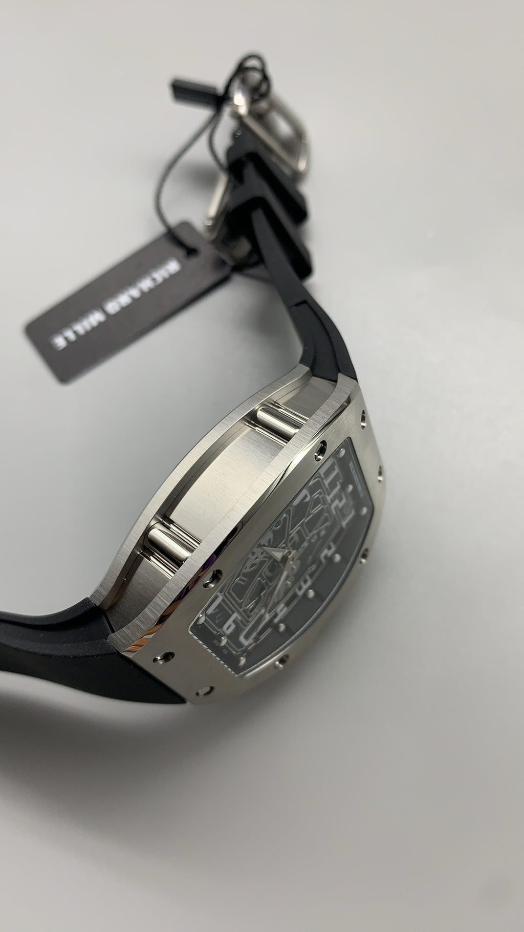 Richard Mille RM67-01 | 38.7MM | ตัวเรือนไทเทเนียมเกรด 5 | หน้าปัดสเกเลตัน | กลไกอัตโนมัติ CRMA6