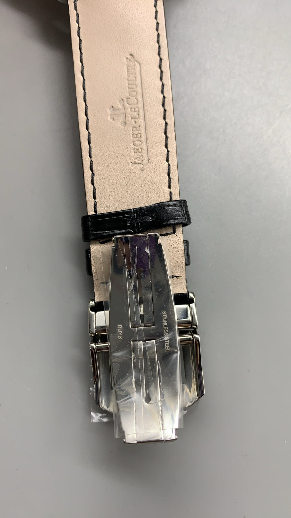 Jaeger-LeCoultre Polaris Chronograph WT | 44MM | Stainless Steel Case | Chronograph + World Time | Black Dial | Black Crocodile Leather Strap | Automatic Movement Cal.752A