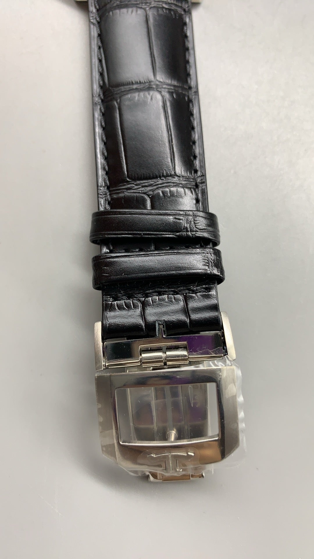 Jaeger-LeCoultre Polaris Chronograph WT | 44MM | Stainless Steel Case | Chronograph + World Time | Black Dial | Black Crocodile Leather Strap | Automatic Movement Cal.752A