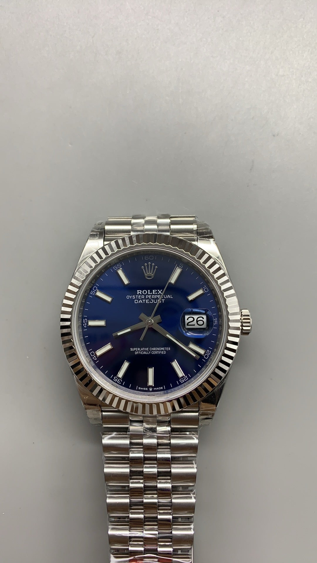 Rolex Datejust 41MM | หน้าปัดสีน้ำเงิน | กลไกอัตโนมัติ Cal.3235