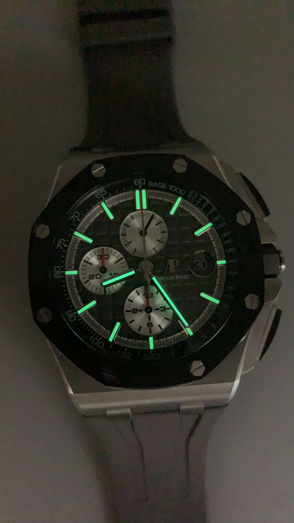 Audemars Piguet Royal Oak Offshore 26420ST | 43MM | ตัวเรือนสแตนเลสสตีล | หน้าปัดสีเทา | จับเวลา Chronograph | กลไกอัตโนมัติ Cal.4401