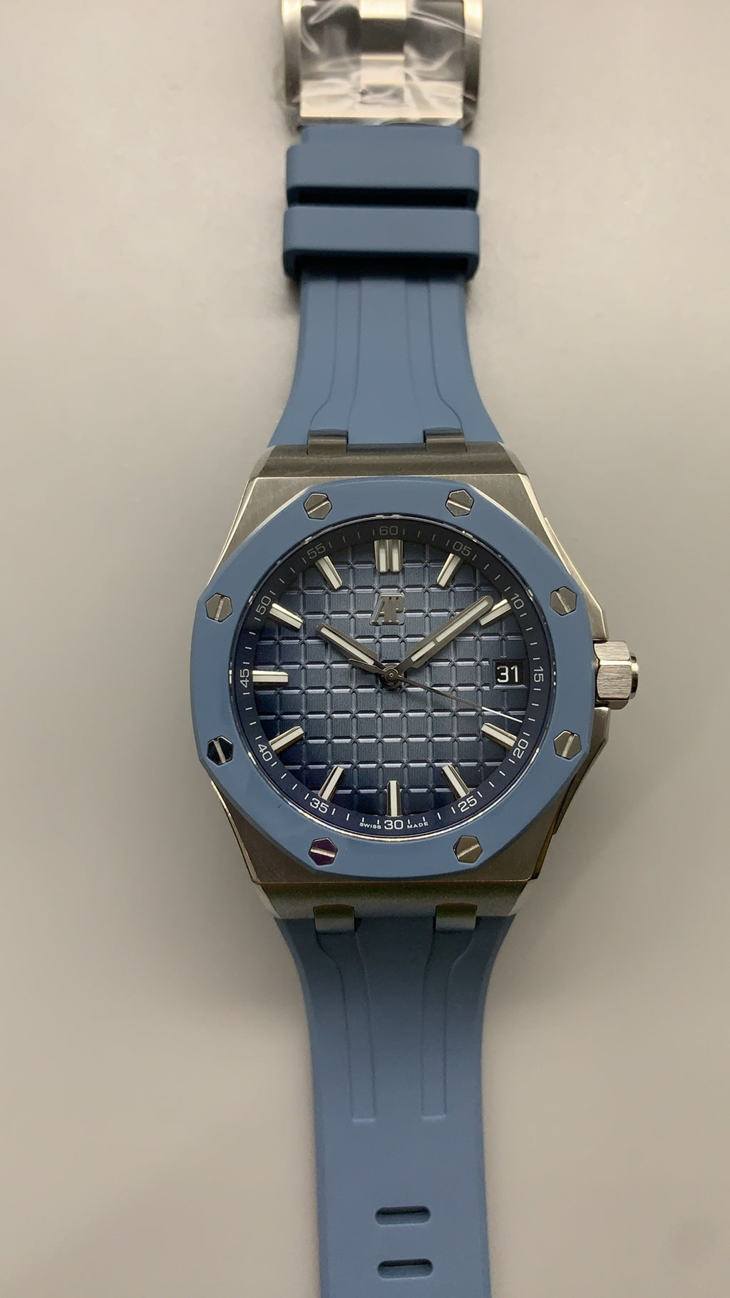 Audemars Piguet Royal Oak 15605ST | 41MM | ตัวเรือนสแตนเลสสตีล | หน้าปัดเปลือย (Openworked) | กลไกอัตโนมัติ Cal.3132