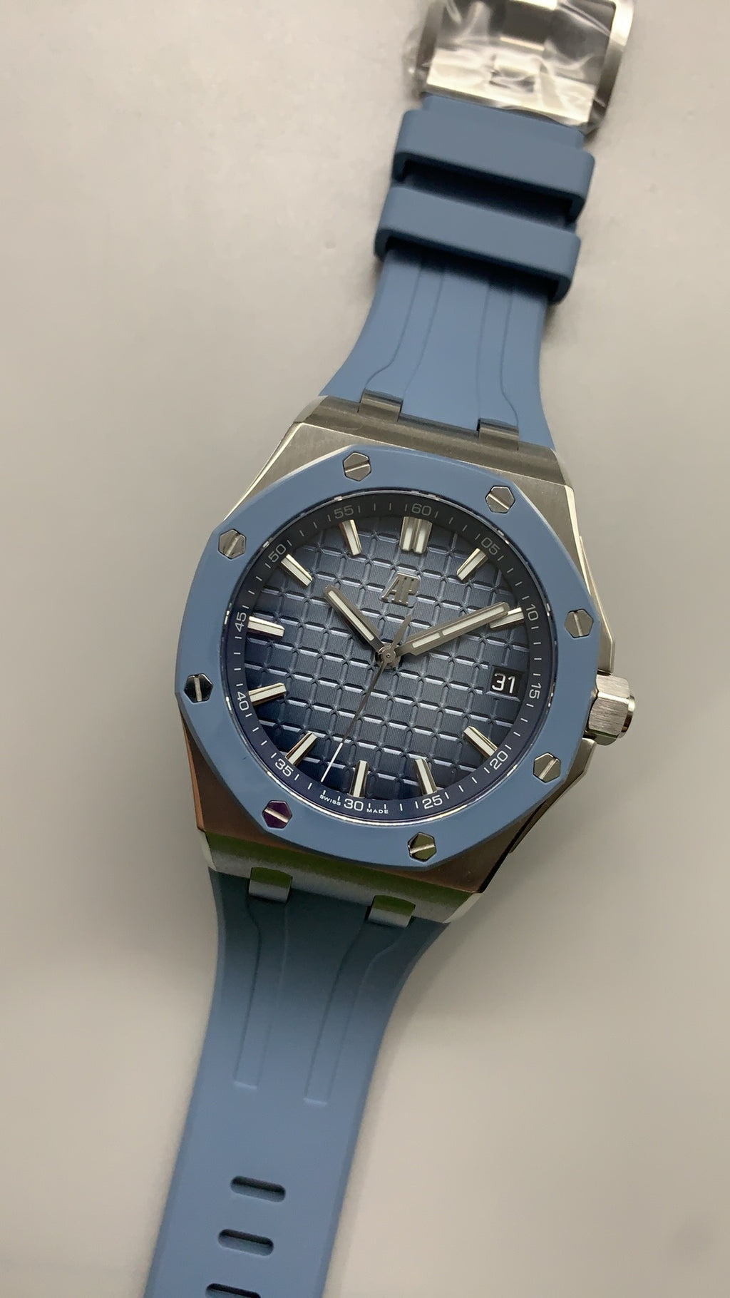 Audemars Piguet Royal Oak 15605ST | 41MM | ตัวเรือนสแตนเลสสตีล | หน้าปัดเปลือย (Openworked) | กลไกอัตโนมัติ Cal.3132