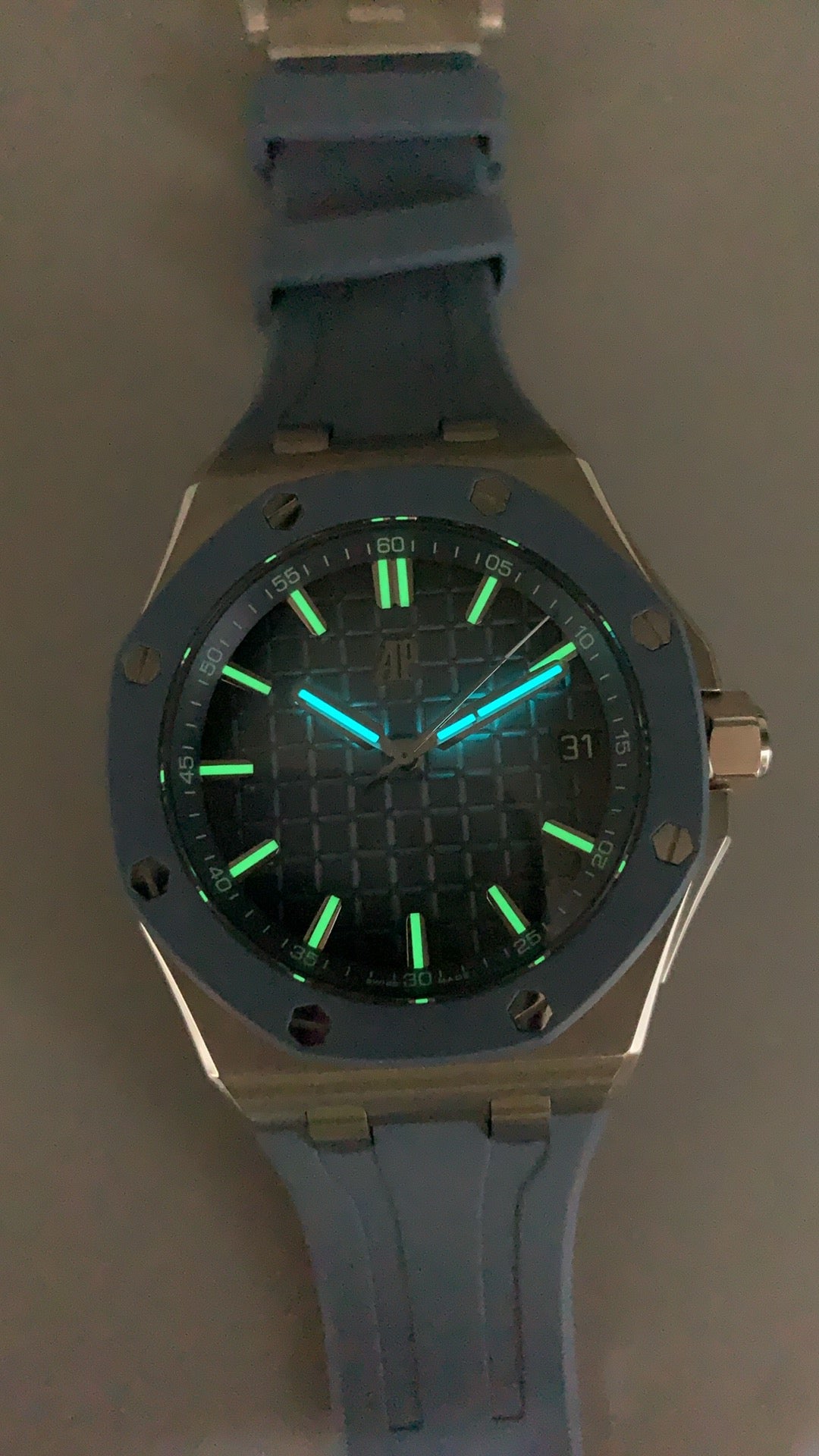 Audemars Piguet Royal Oak 15605ST | 41MM | ตัวเรือนสแตนเลสสตีล | หน้าปัดเปลือย (Openworked) | กลไกอัตโนมัติ Cal.3132