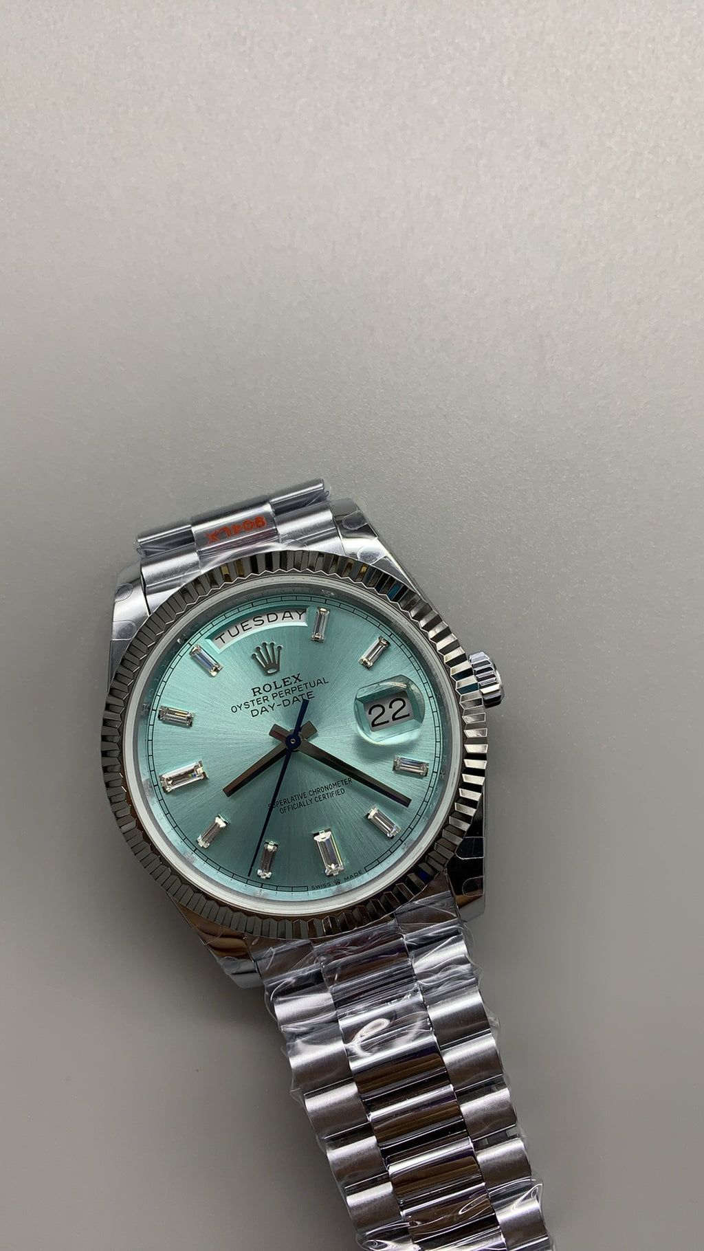 Rolex Day-Date 40MM | โชว์วันและวันที่ | กลไกอัตโนมัติ Cal.3255