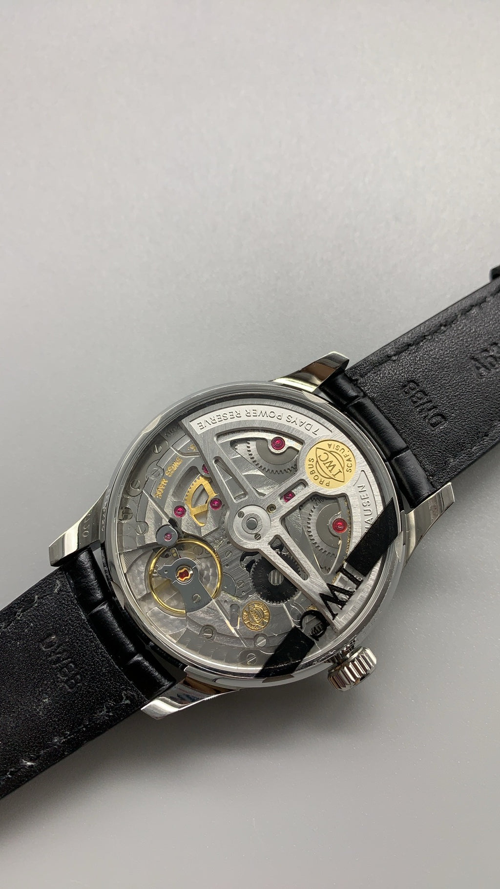 IWC Portugieser Automatic 7 Days | 42.3MM | ตัวเรือนสแตนเลสสตีล | พลังงานสำรอง 7 วัน | หน้าปัดสีเขียว | สายหนังจระเข้สีดำ | กลไกอัตโนมัติ Cal.52010