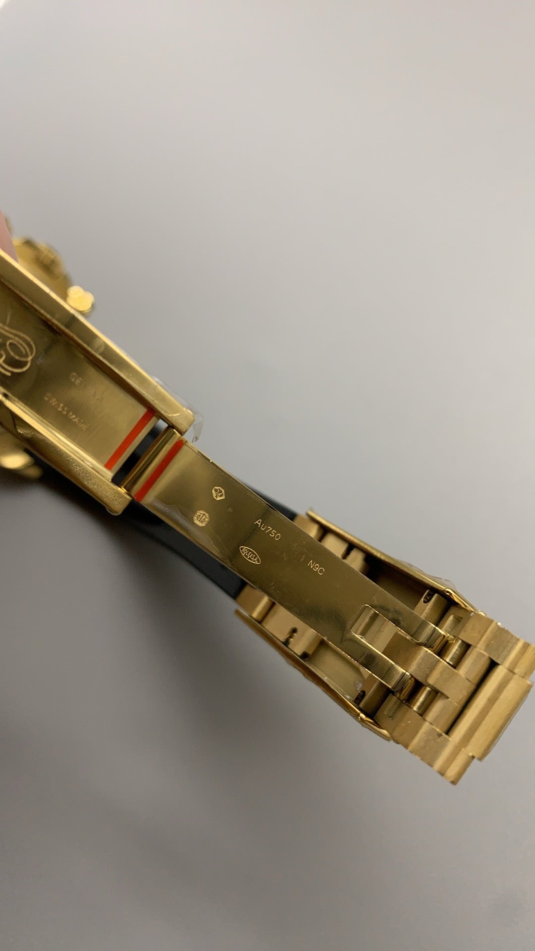 Rolex Daytona 40MM | หน้าปัดสีดำ | ตัวเรือนสแตนเลสเคลือบสีทอง PVD | กลไกอัตโนมัติ Cal.4131