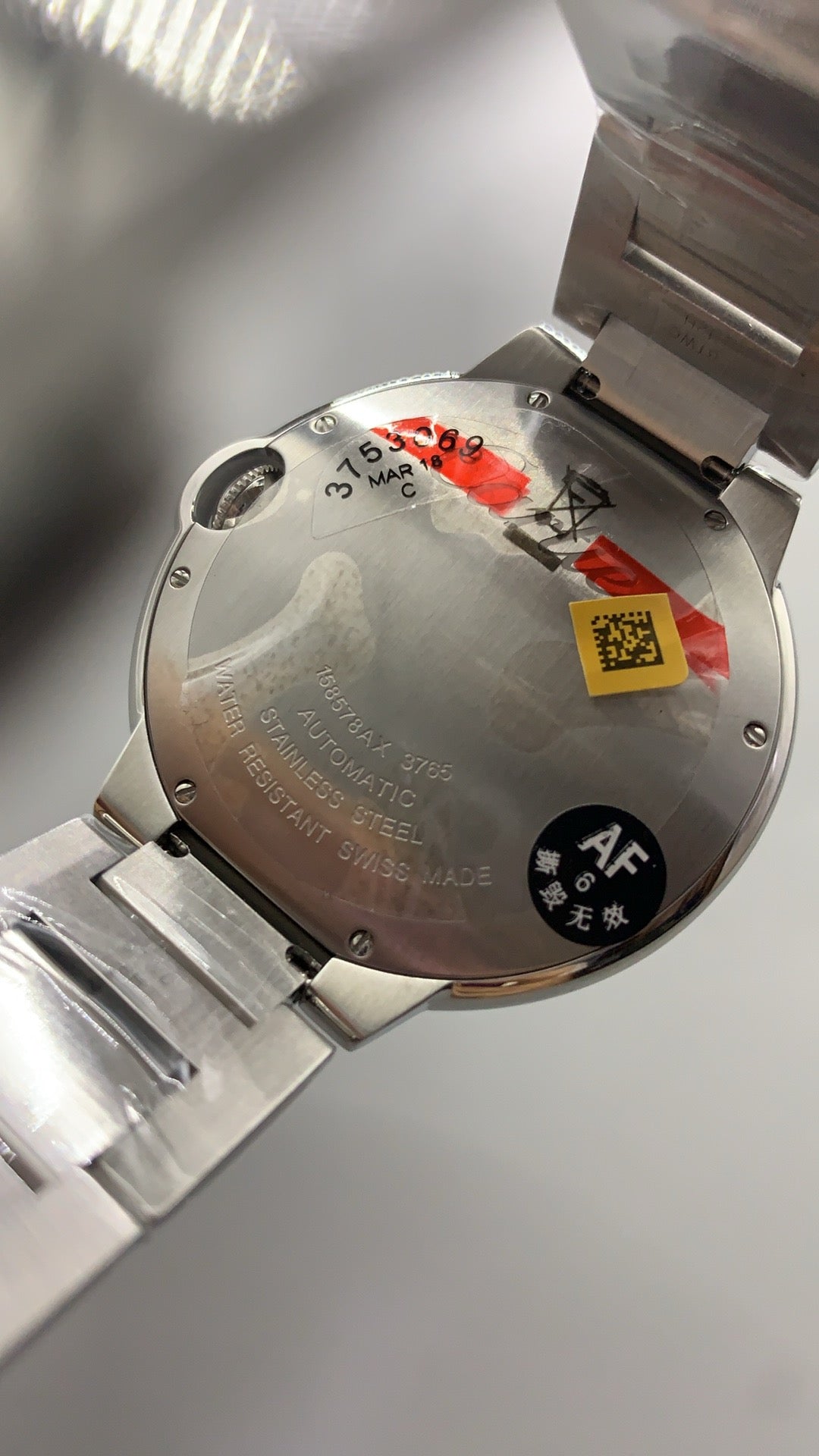 Cartier Ballon Bleu de Cartier | ขนาด 42 มม. | หน้าปัดสีดำ | อัตโนมัติ