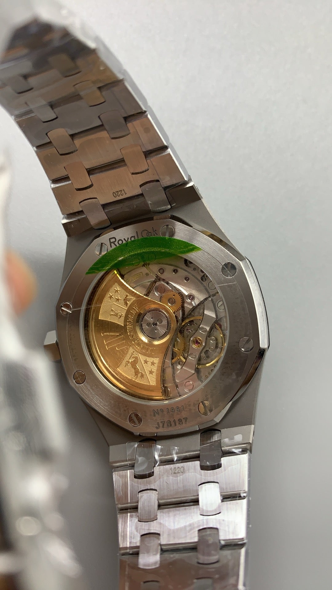 Audemars Piguet Royal Oak 15450ST | 37MM | ตัวเรือนสแตนเลสสตีล | หน้าปัดสีเทา | กลไกอัตโนมัติ Cal.3120