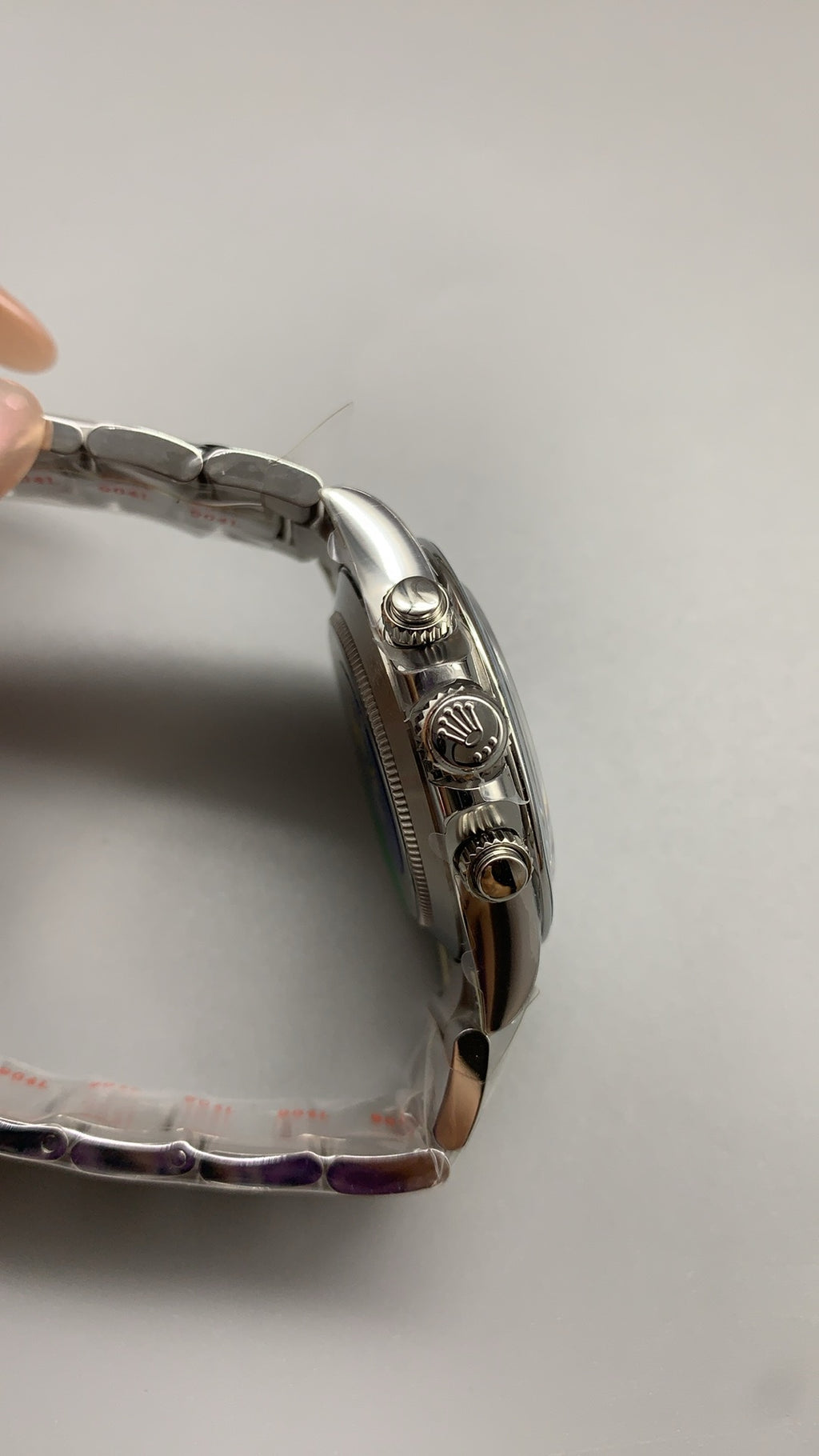 Rolex Daytona 40MM | หน้าปัดสีดำ | ตัวเรือนสแตนเลสสตีล | กลไกอัตโนมัติ Cal.4130