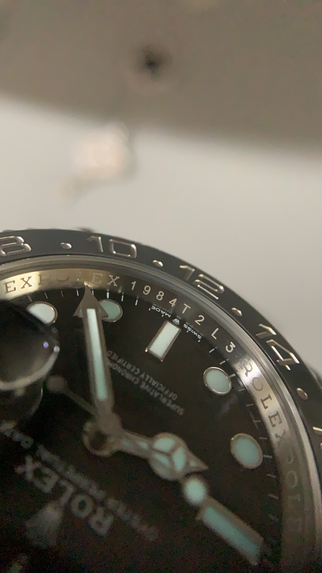 Rolex GMT-Master II 40MM | ขอบเซรามิกสีดำ-เทา (ขอบใหม่ล่าสุด) | กลไกอัตโนมัติ Cal.3285