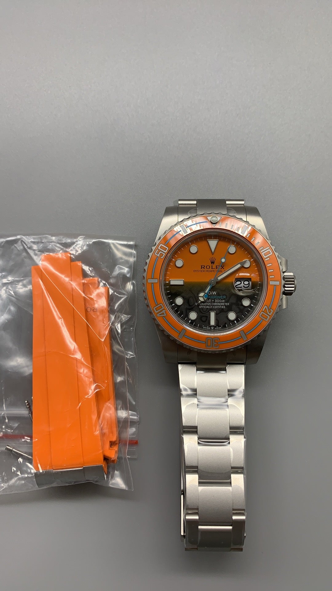 Rolex Submariner DIW 40MM | ตัวเรือนไทเทเนียม | กลไกอัตโนมัติ Cal.3135