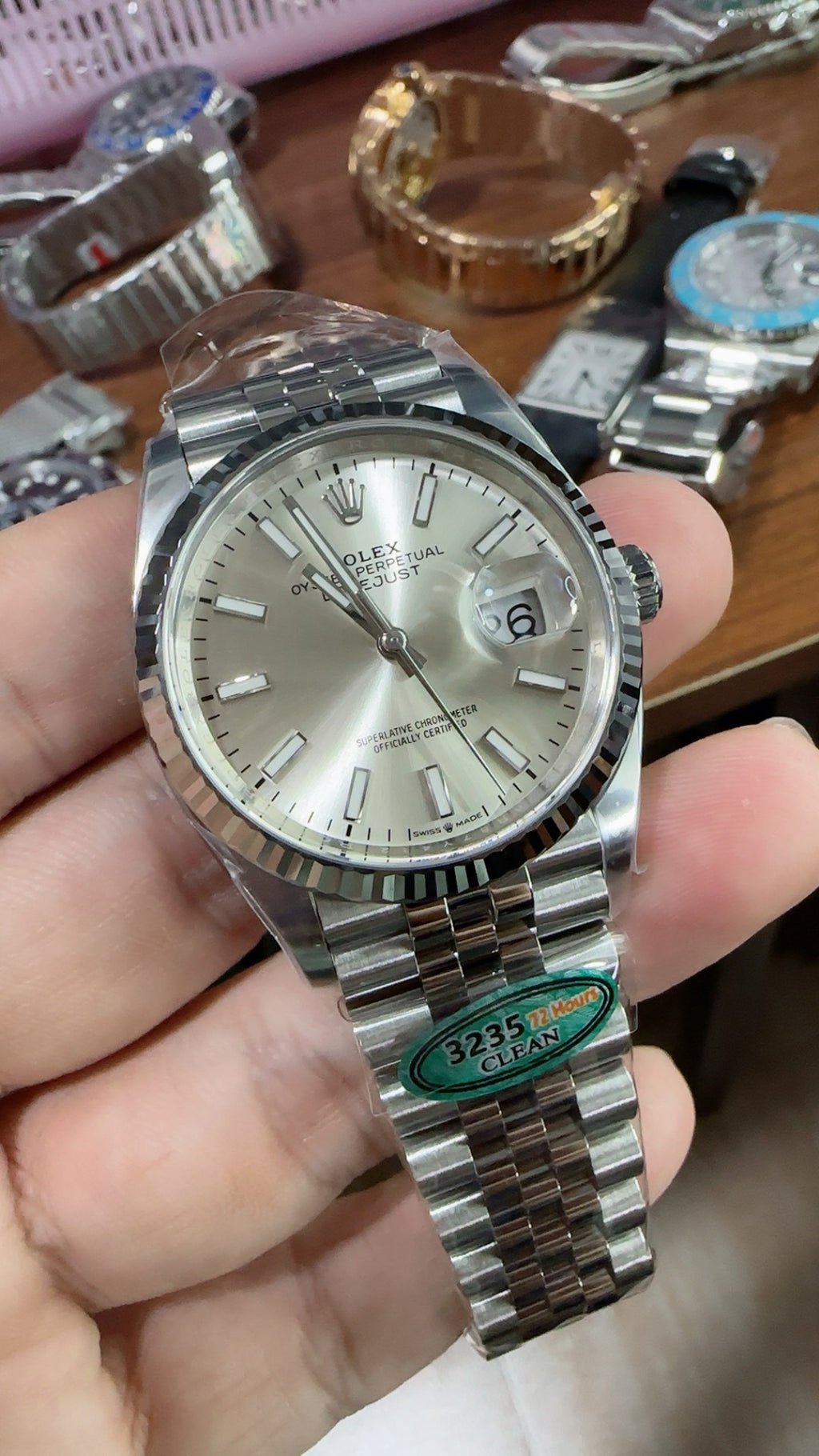 Rolex Datejust 36MM | ดีไซน์คลาสสิก เรียบหรู | กลไกอัตโนมัติ Cal.3235
