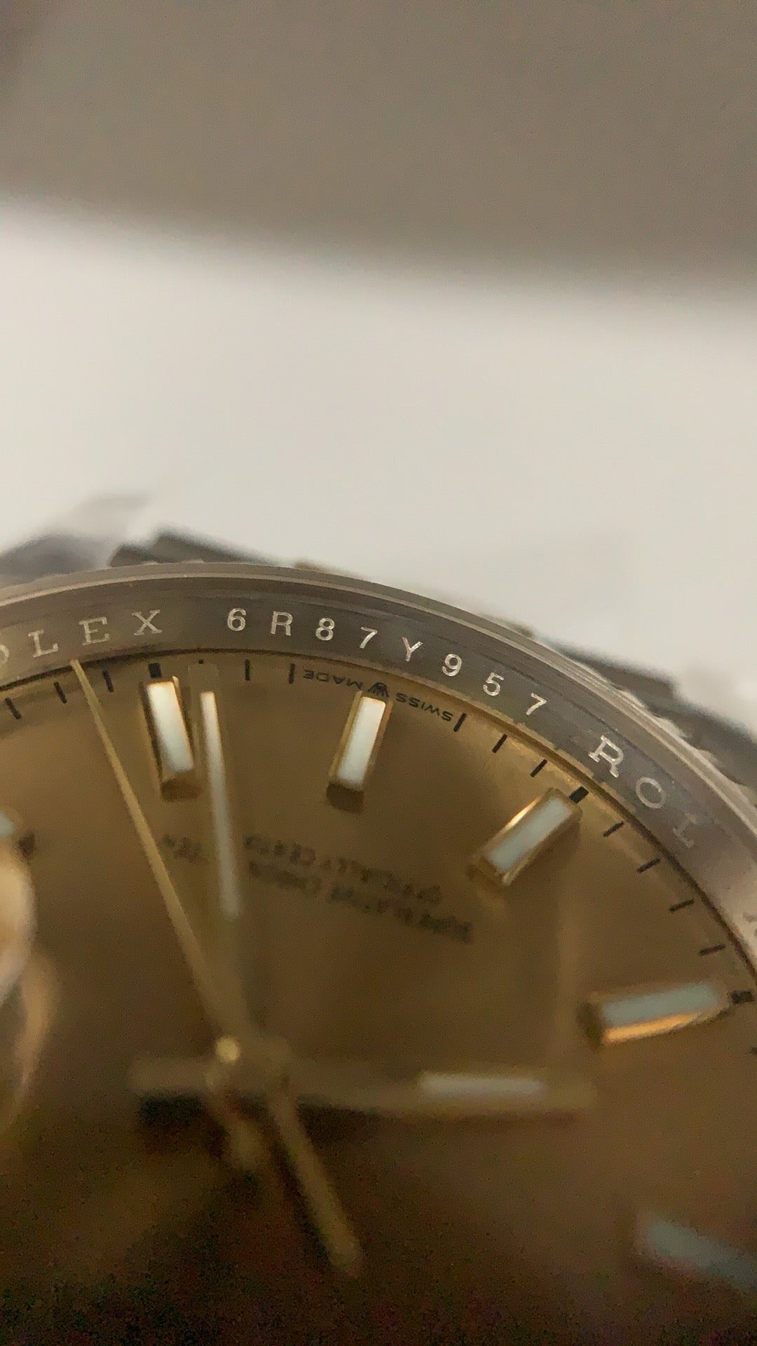 Rolex Datejust 36MM | ตัวเรือนสแตนเลสสลับเคลือบสีทอง PVD | กลไกอัตโนมัติ Cal.3235