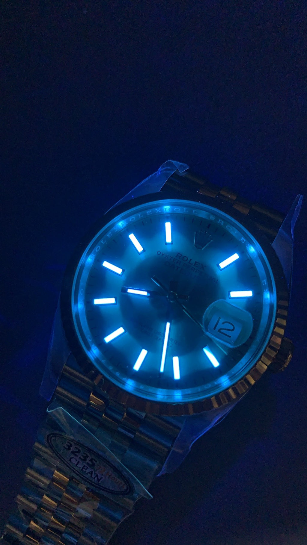 Rolex Datejust 36MM | ตัวเรือนสแตนเลสสลับเคลือบสีทอง PVD | กลไกอัตโนมัติ Cal.3235