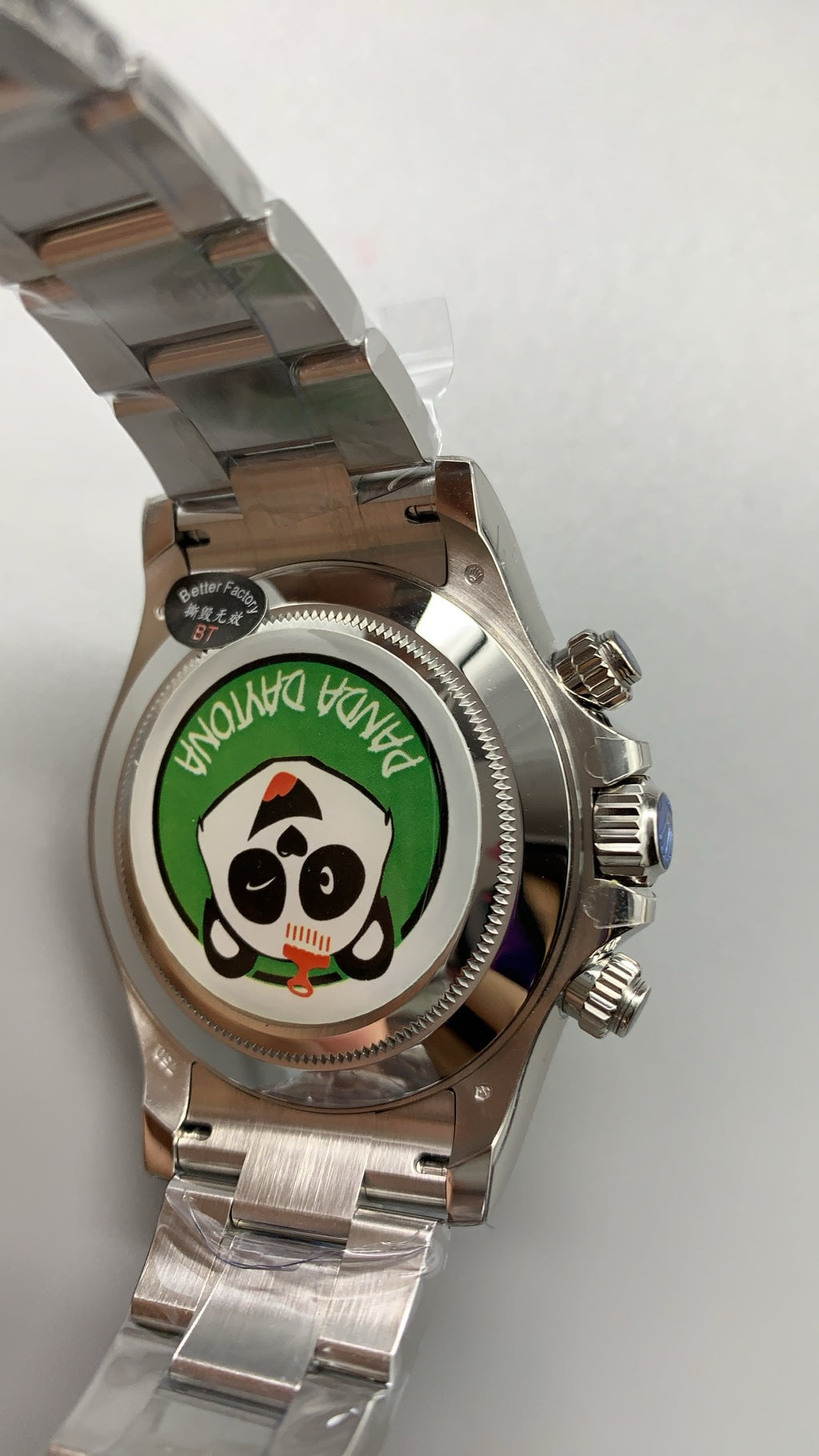 Rolex Daytona 40MM | หน้าปัดสีฟ้า (Ice Blue) | ตัวเรือนสแตนเลสเคลือบสีไวท์โกลด์ PVD