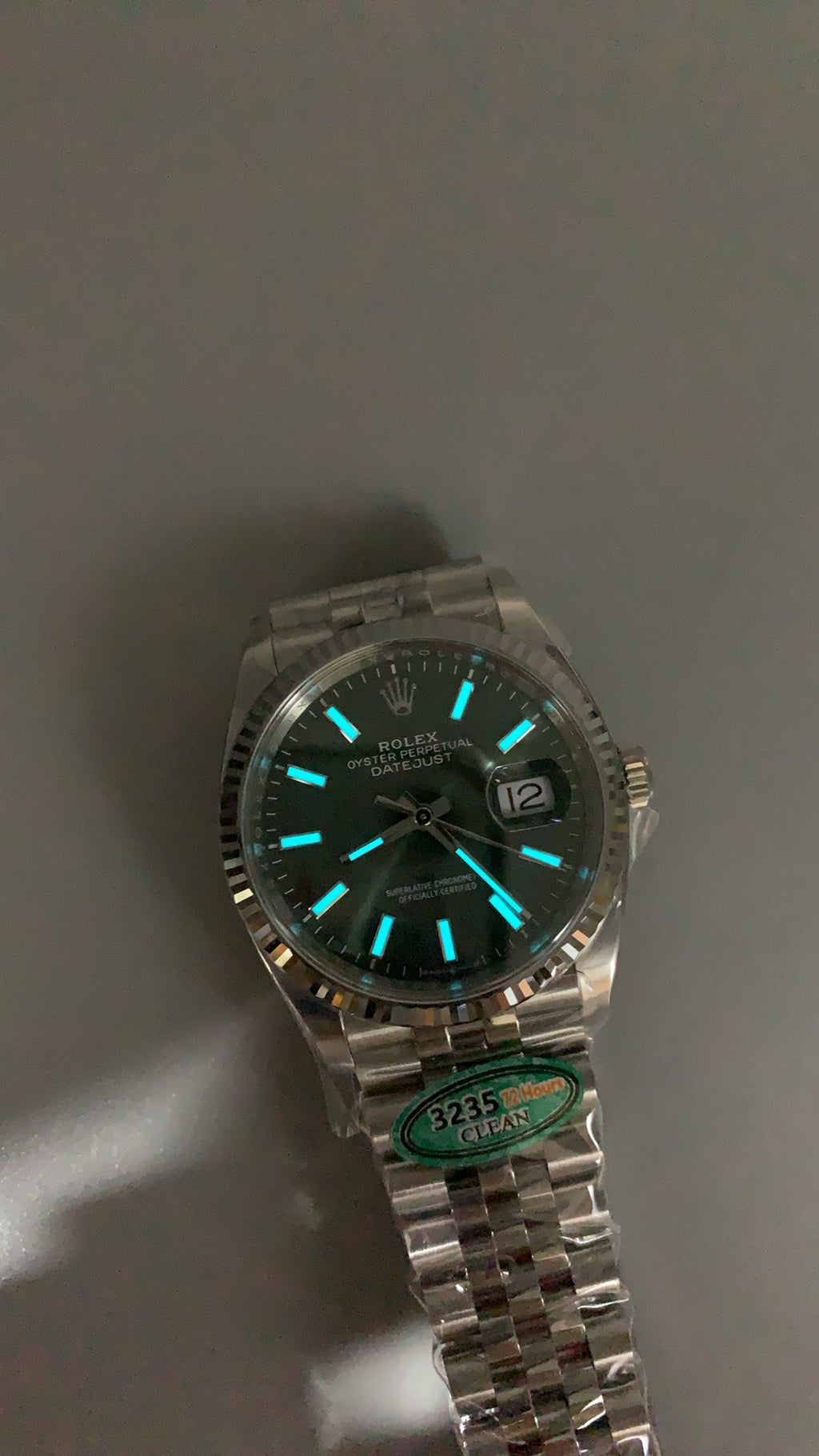 Rolex Datejust 36MM | หน้าปัดสีเขียว | กลไกอัตโนมัติ Cal.3235