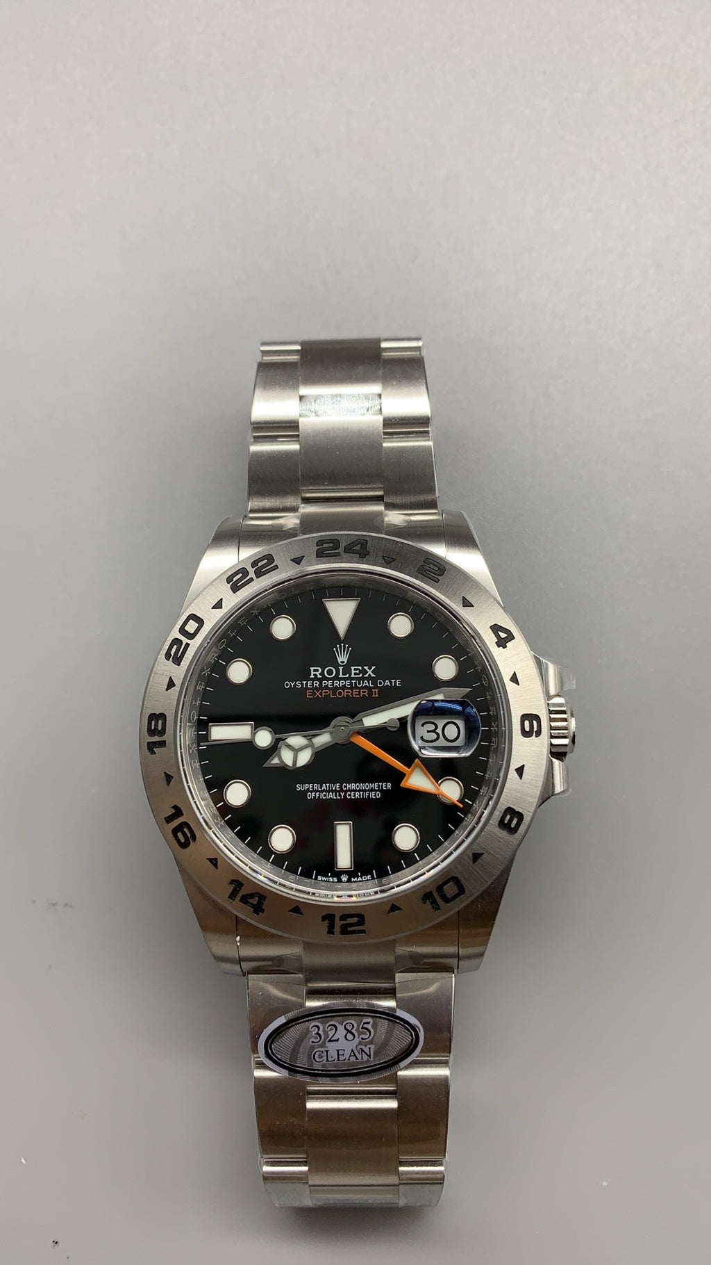 Rolex Explorer II 42MM | หน้าปัดสีขาว เข็มสีส้ม | กลไกอัตโนมัติ Cal.3285