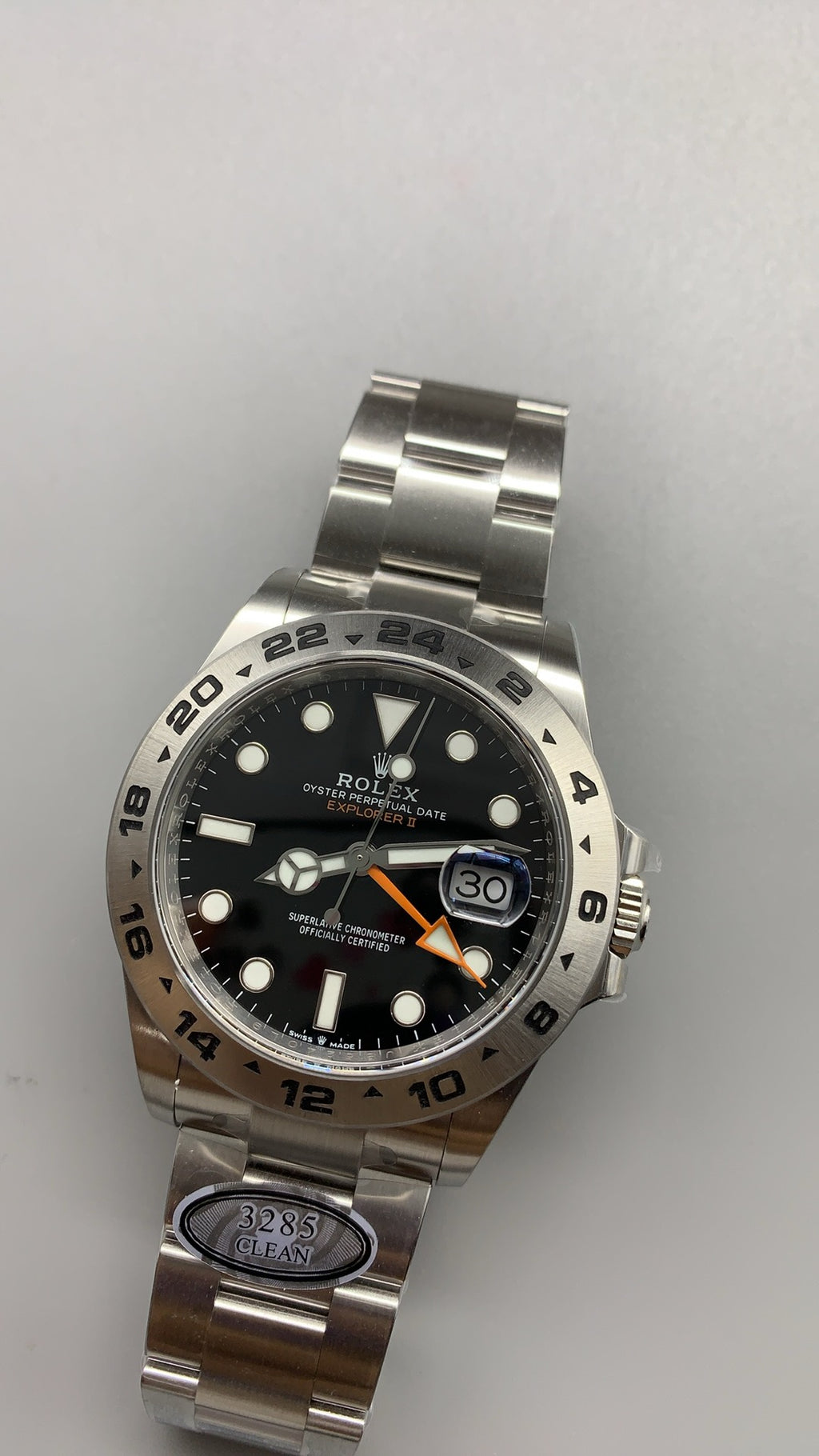 Rolex Explorer II 42MM | หน้าปัดสีขาว เข็มสีส้ม | กลไกอัตโนมัติ Cal.3285