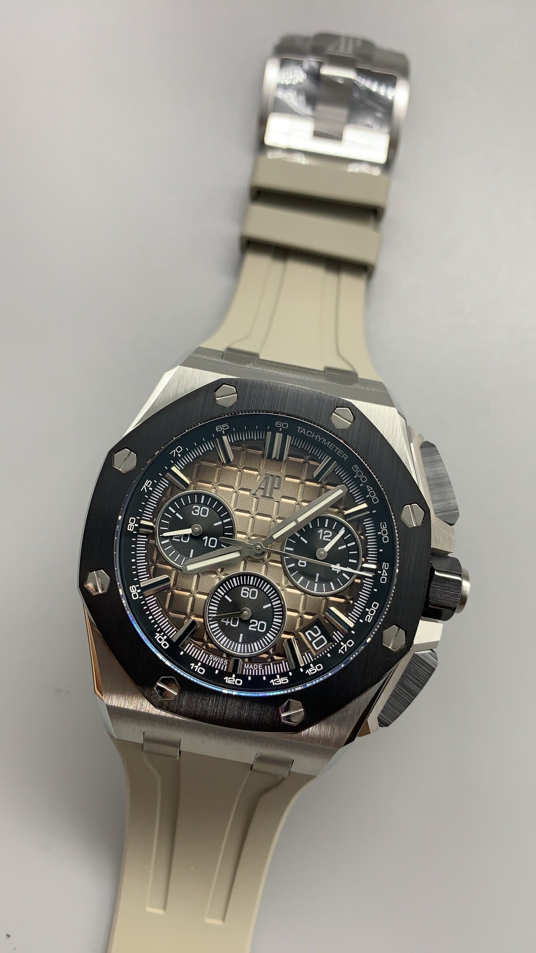 Audemars Piguet Royal Oak Offshore 26420ST | 43MM | ตัวเรือนสแตนเลสสตีล | หน้าปัดสีน้ำเงิน | จับเวลา Chronograph | กลไกอัตโนมัติ Cal.4401