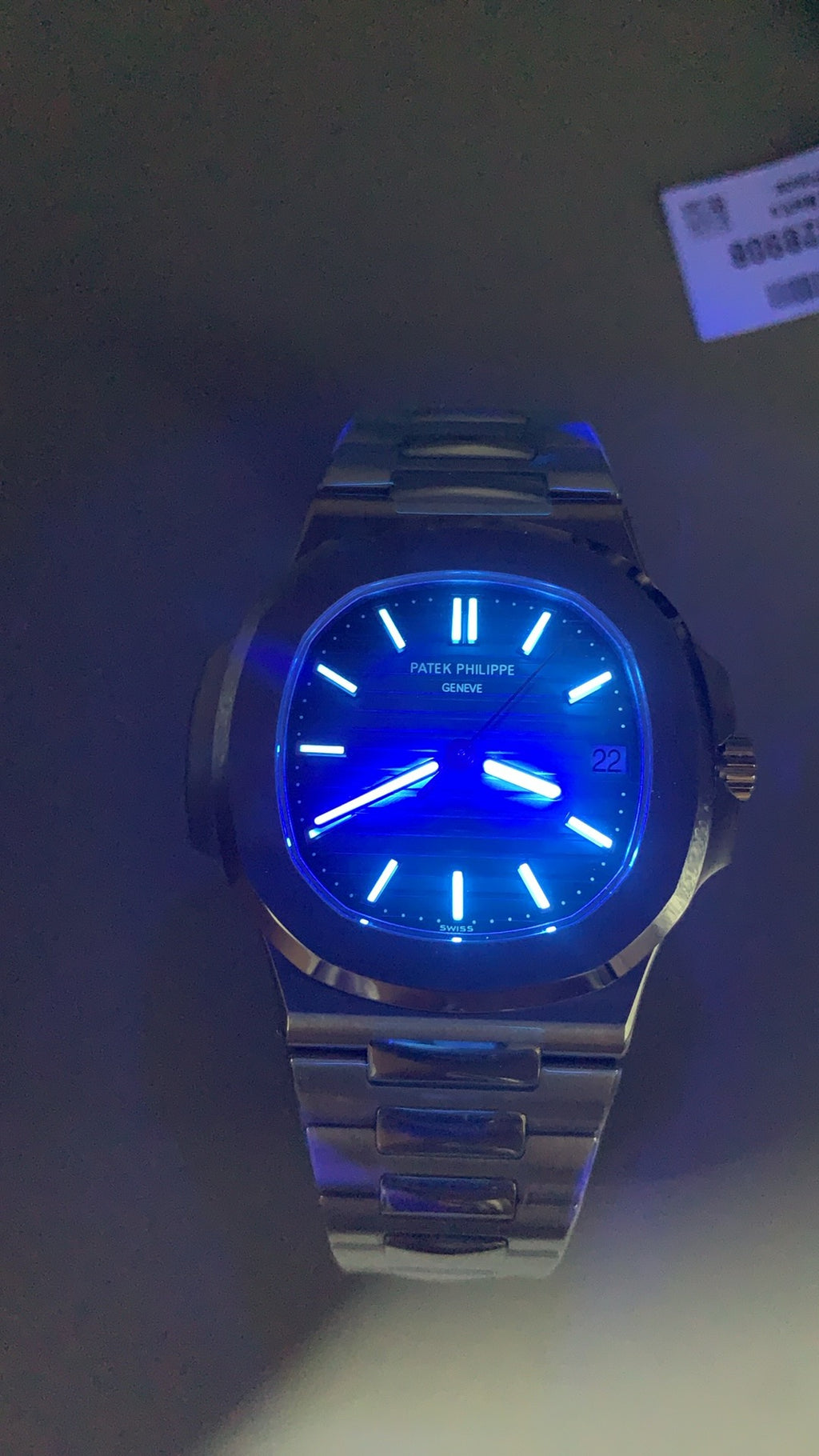 Patek Philippe Nautilus 5711 | 40MM | หน้าปัดสีน้ำเงินลายริ้ว | กลไกอัตโนมัติ Cal.324 S C