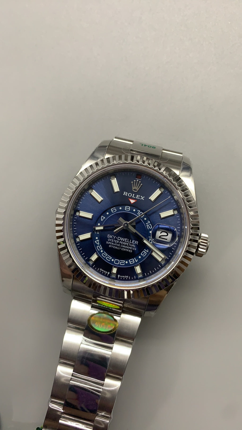 Rolex Sky-Dweller 42MM | ฟังก์ชันปฏิทินประจำปี + GMT | กลไกอัตโนมัติ Cal.9002