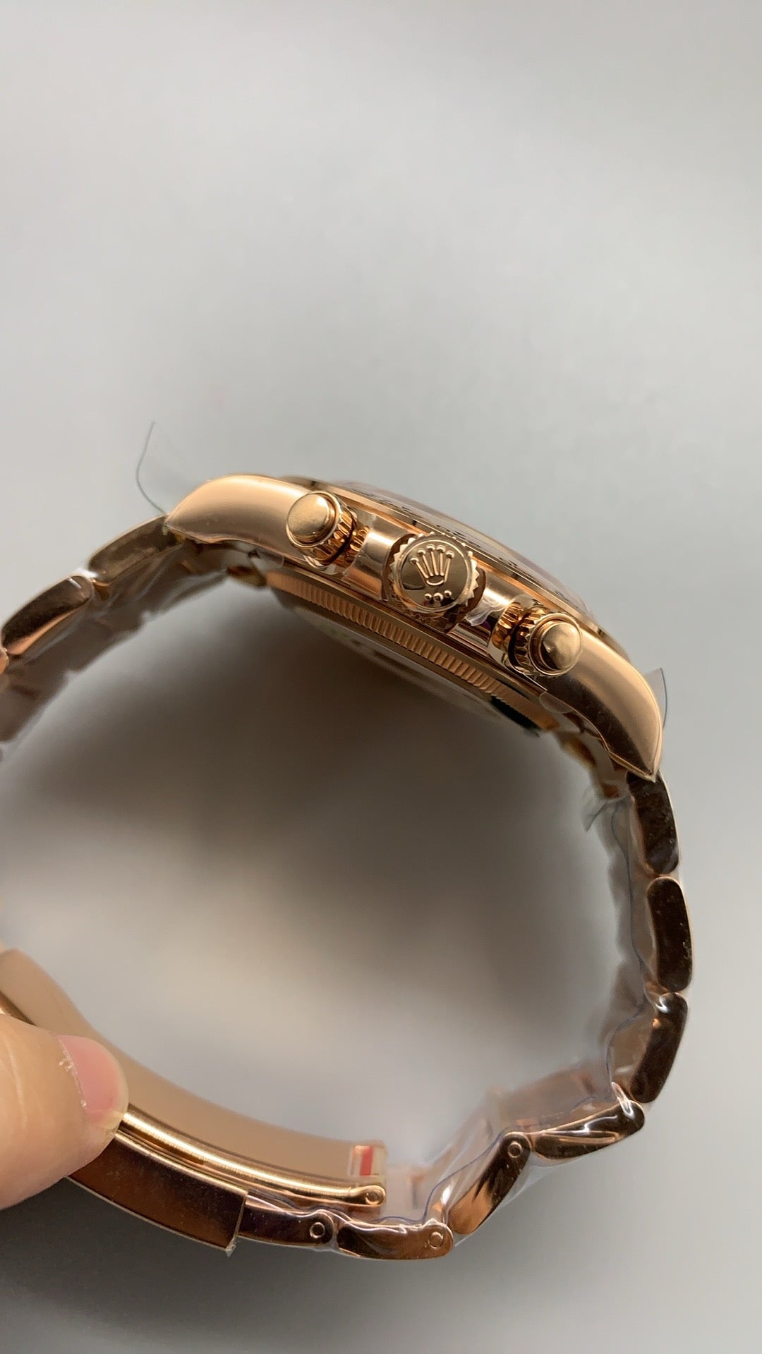 Rolex Daytona 40MM | หน้าปัดสีน้ำตาล (คาปูชิโน่) | ตัวเรือนสแตนเลสเคลือบสีโรสโกลด์ PVD