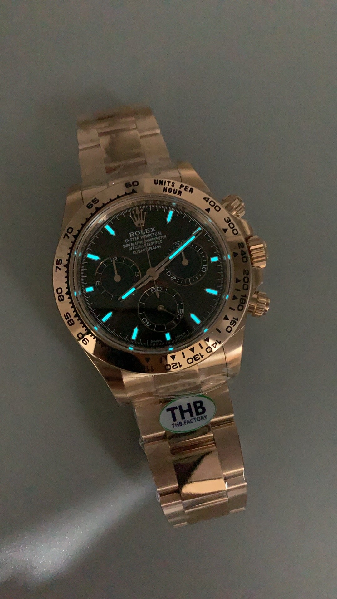 Rolex Daytona 40MM | หน้าปัดสีน้ำตาล (คาปูชิโน่) | ตัวเรือนสแตนเลสเคลือบสีโรสโกลด์ PVD