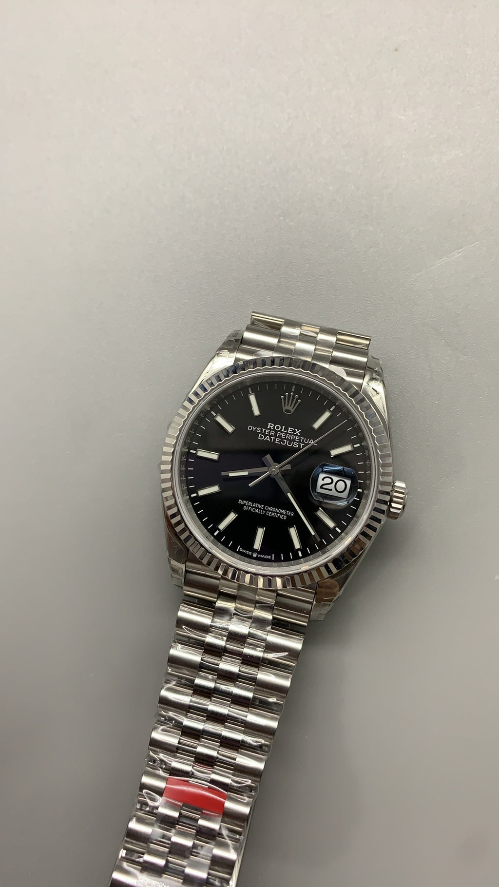 Rolex Datejust 36MM | หน้าปัดสีดำ | กลไกอัตโนมัติ Cal.3235