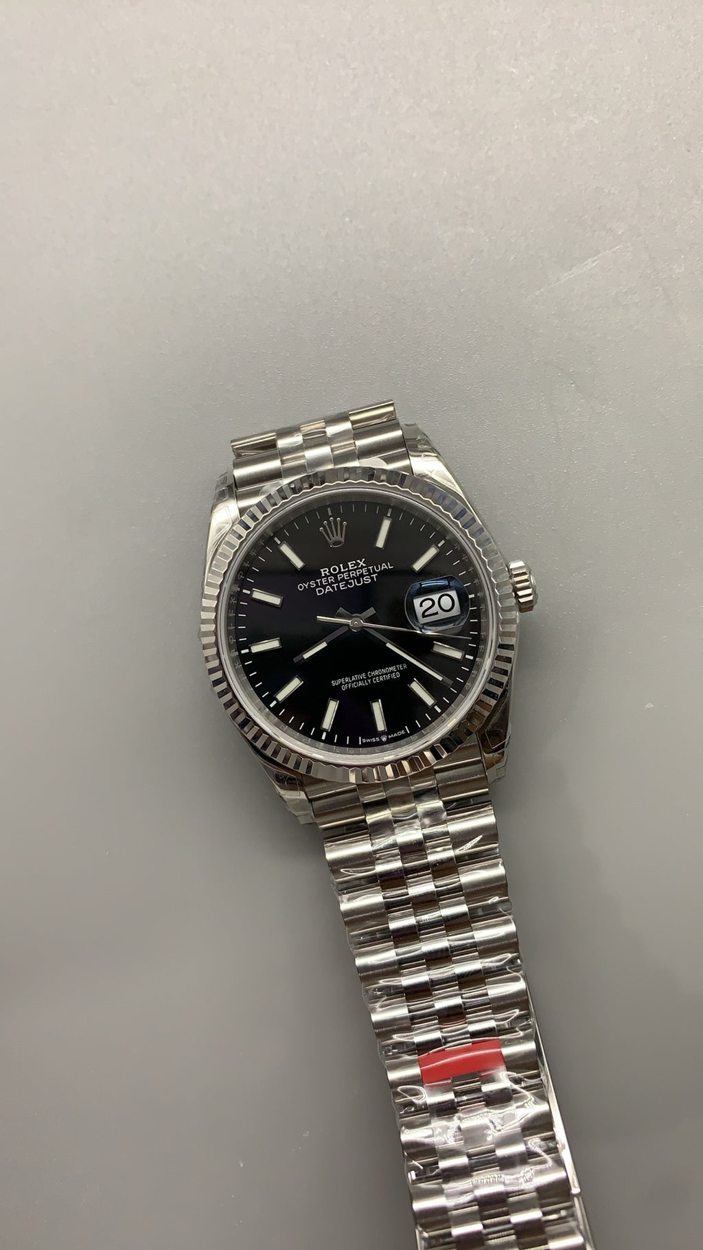 Rolex Datejust 36MM | หน้าปัดสีดำ | กลไกอัตโนมัติ Cal.3235